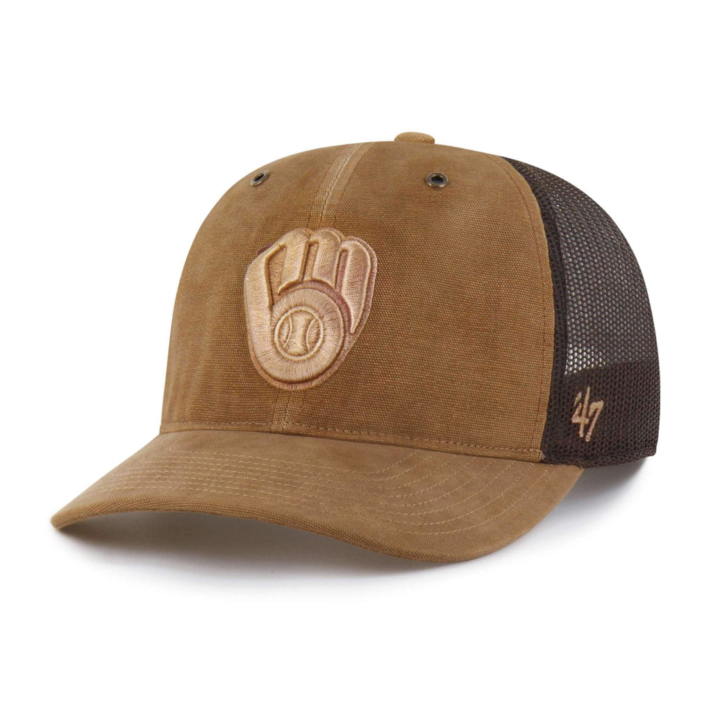 Milwaukee brewers '47 dyed trucker relaxed fit