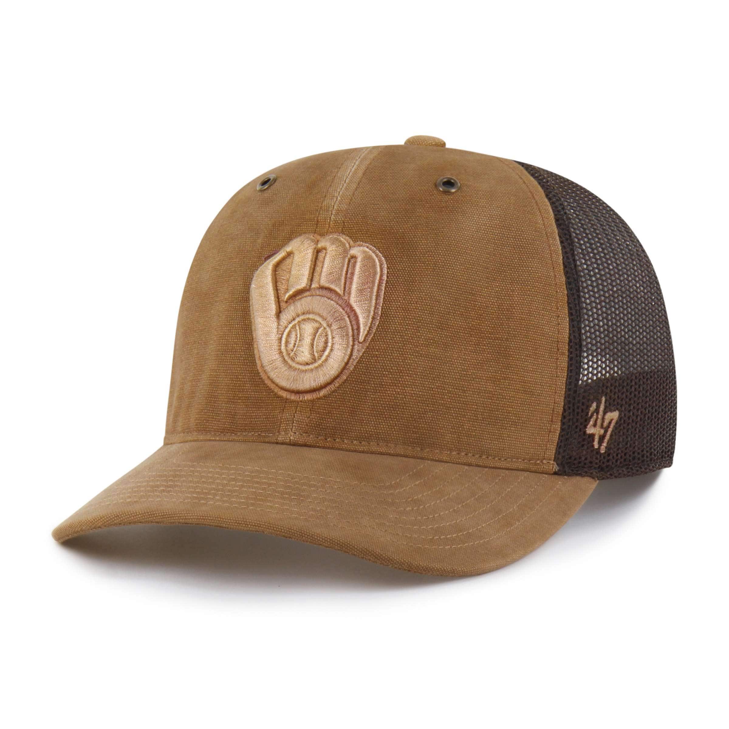 Milwaukee brewers '47 dyed trucker relaxed fit