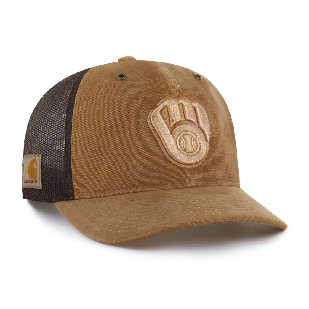 Milwaukee brewers '47 dyed trucker relaxed fit