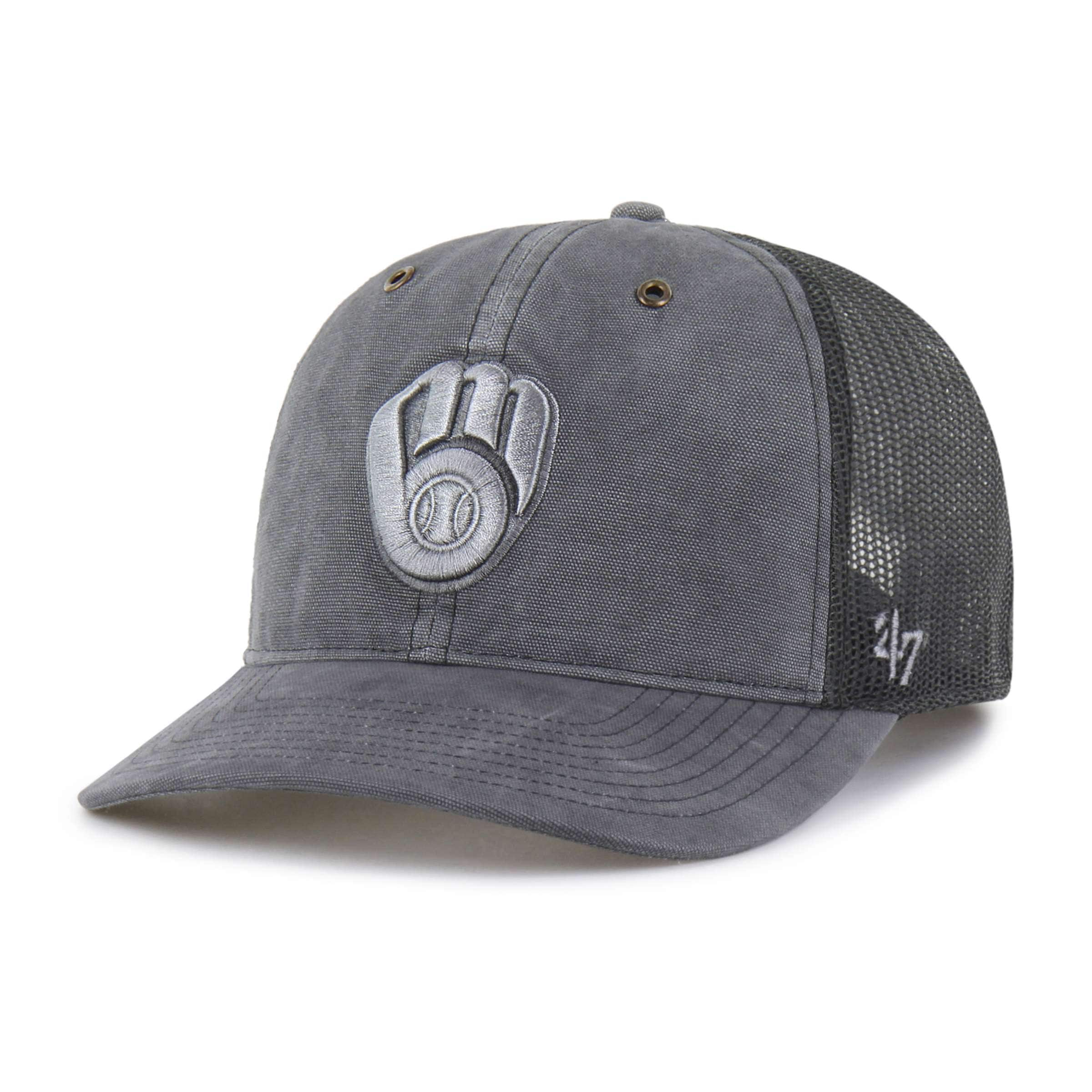 Milwaukee brewers '47 dyed trucker relaxed fit