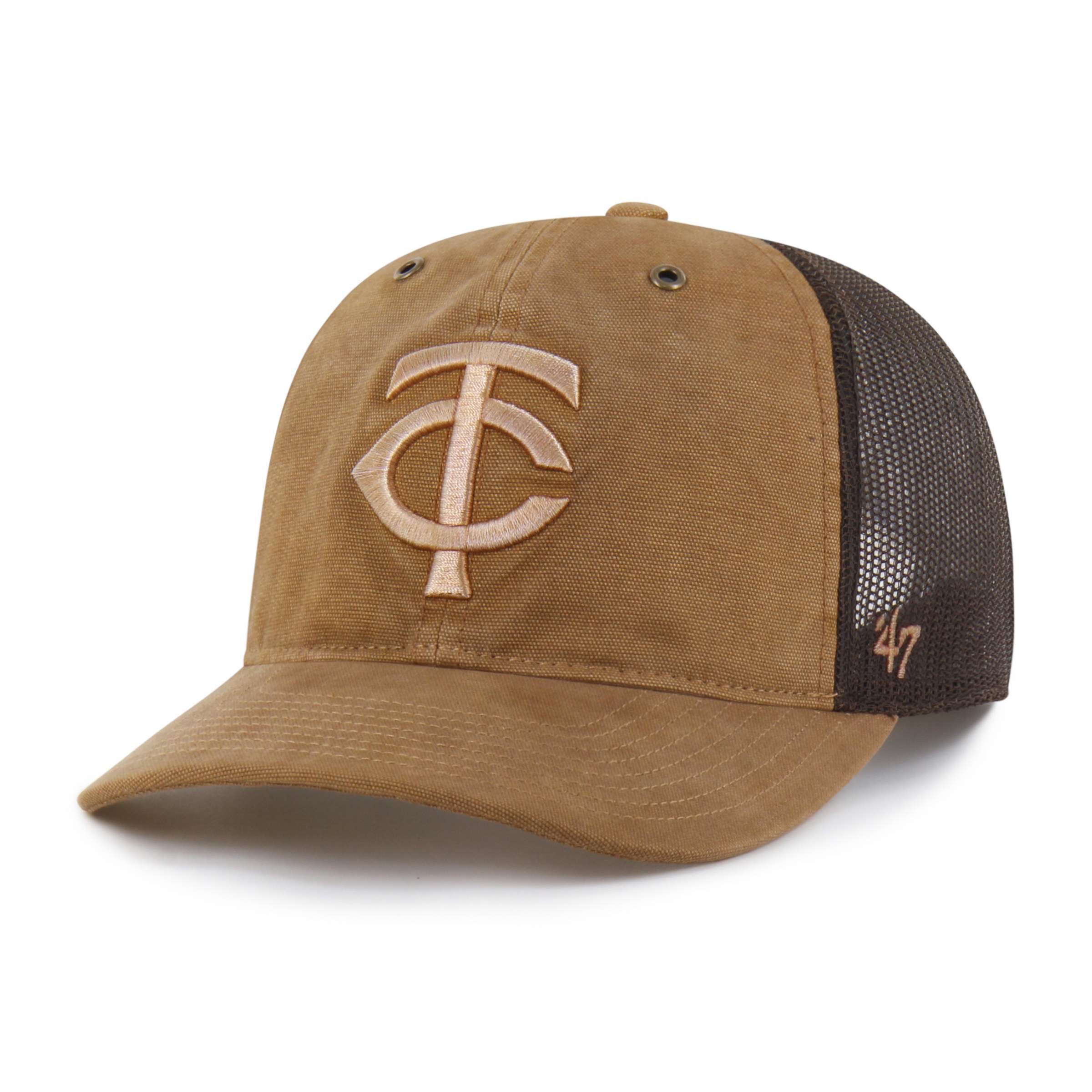 Minnesota twins '47 dyed trucker relaxed fit