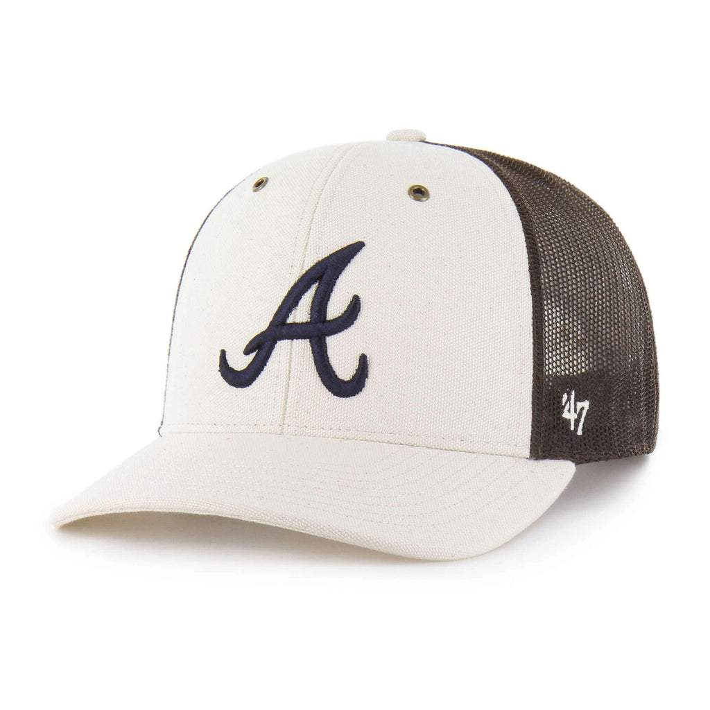Atlanta braves '47 undyed trucker