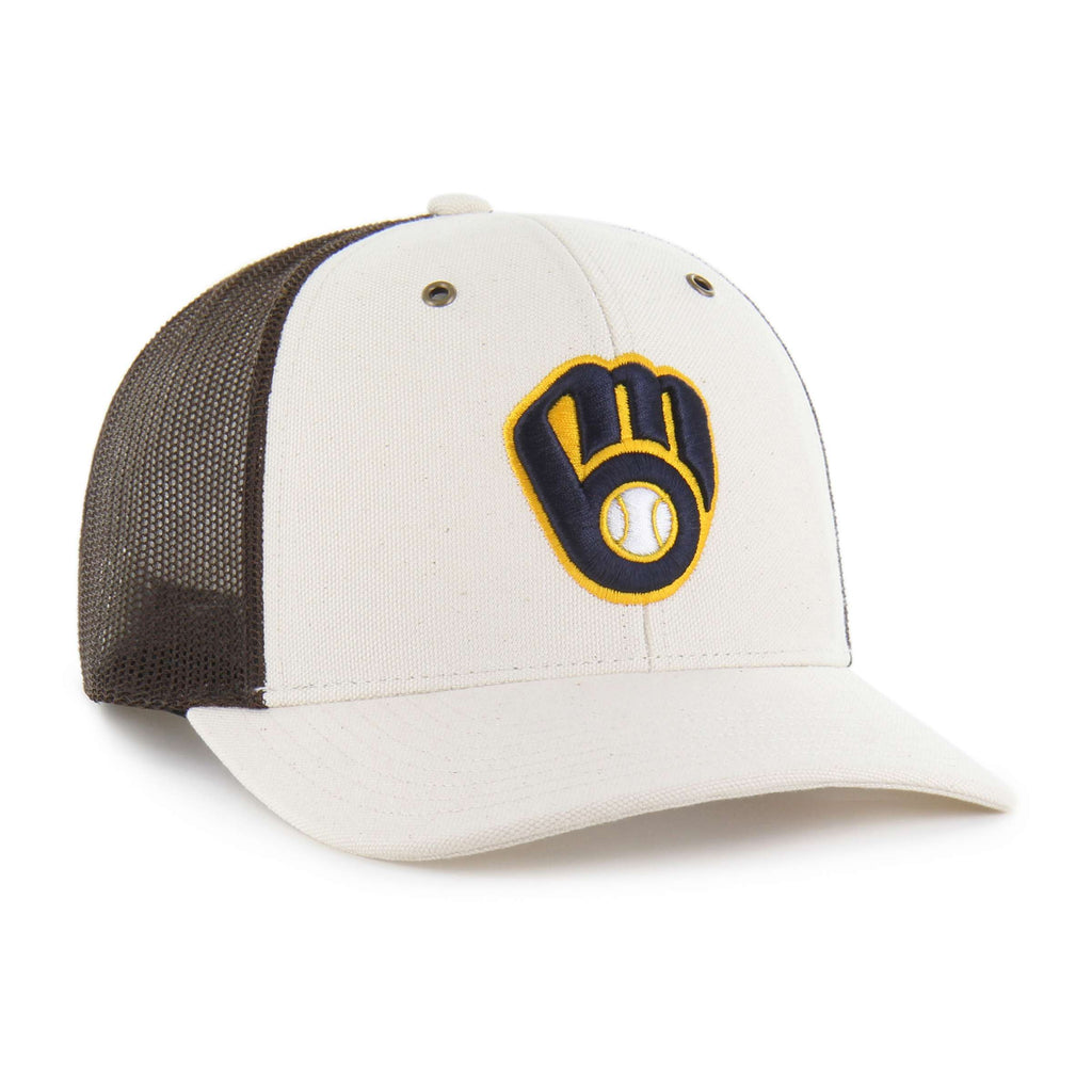 Milwaukee brewers '47 undyed trucker