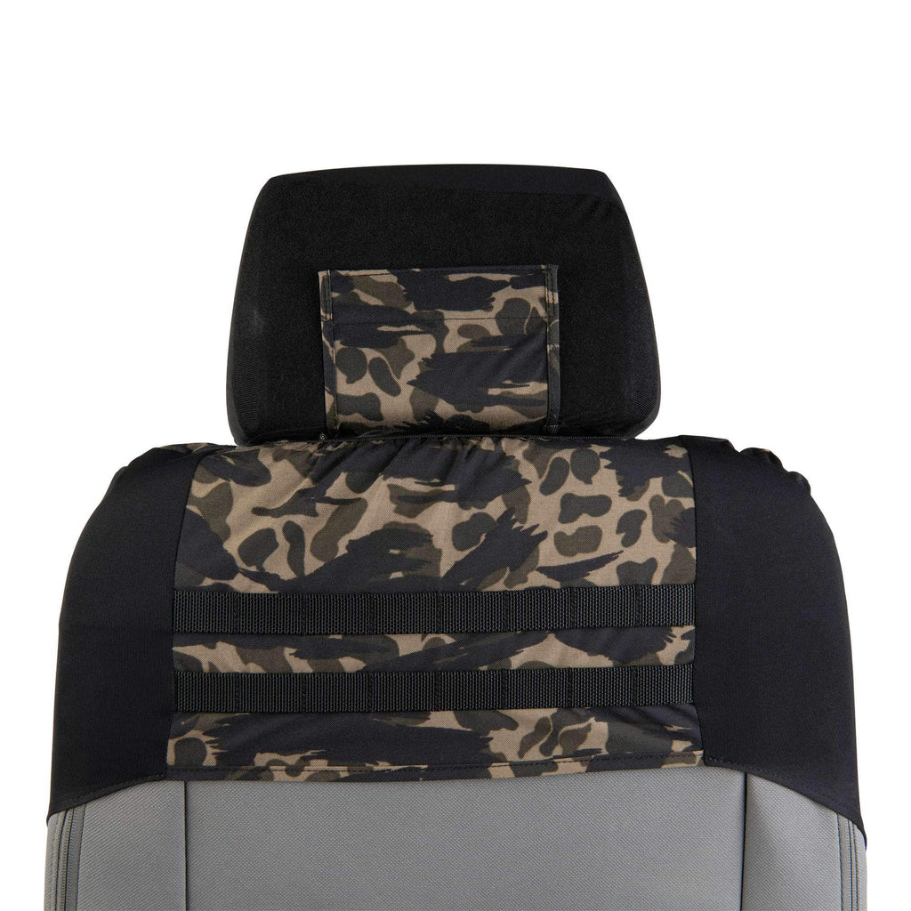 Universal fitted nylon duck bucket
seat cover