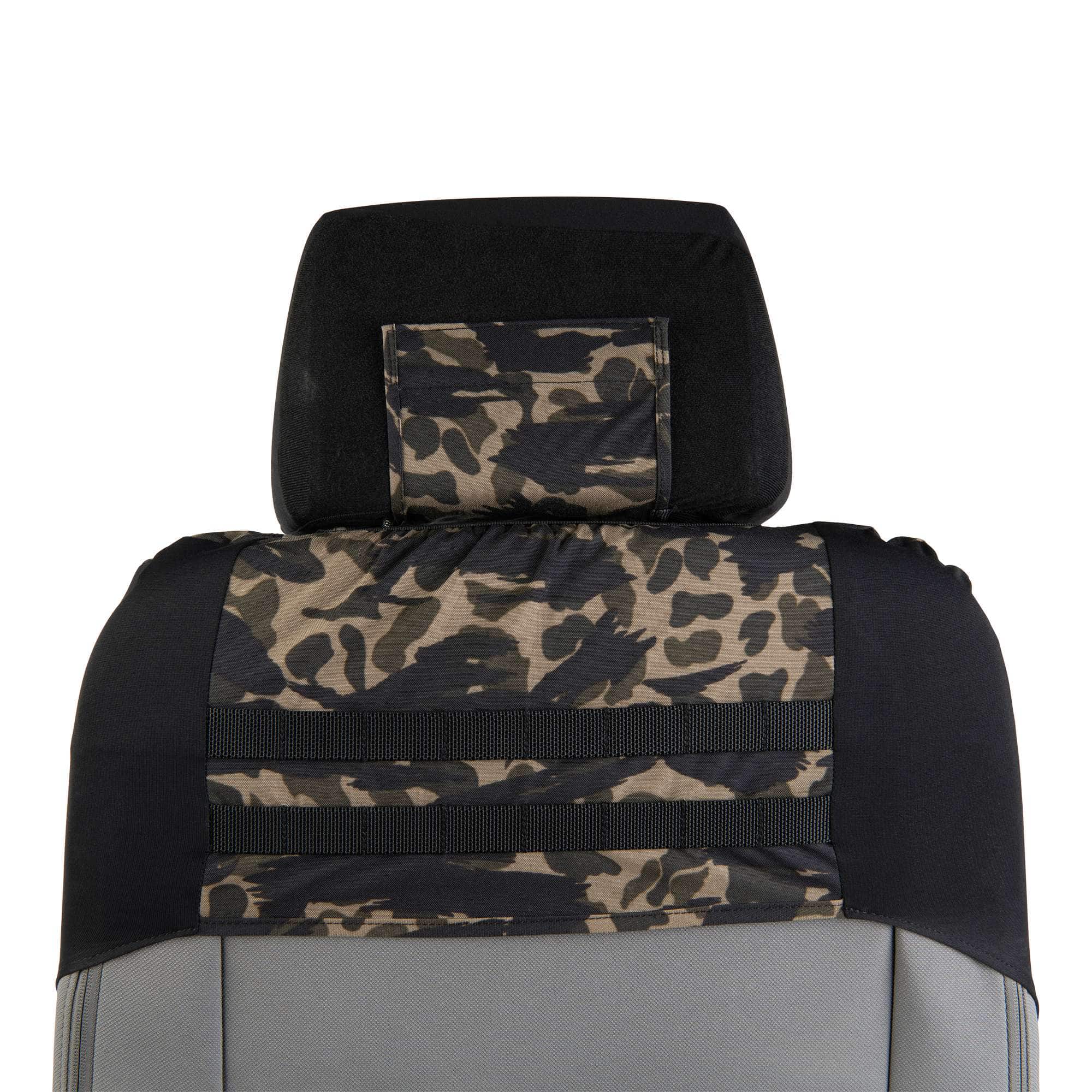 Universal fitted nylon duck bucket
seat cover