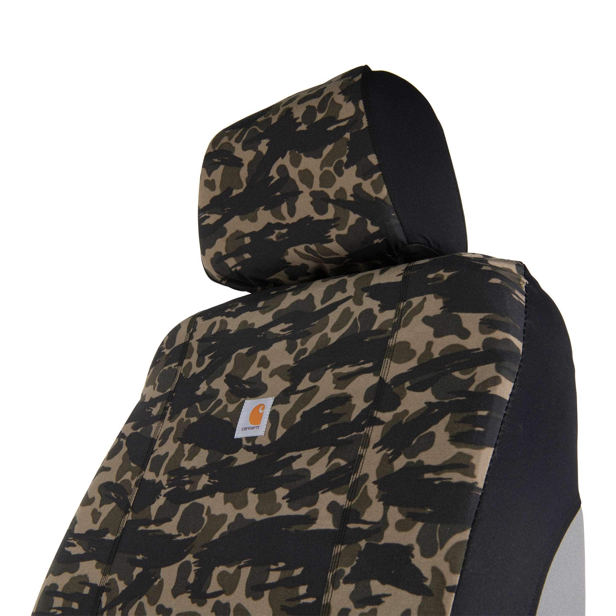 Universal fitted nylon duck bucket
seat cover