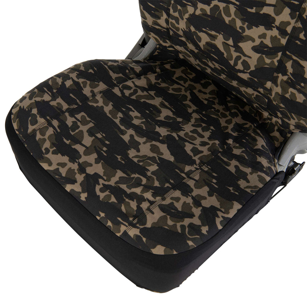 Universal fitted nylon duck bucket
seat cover