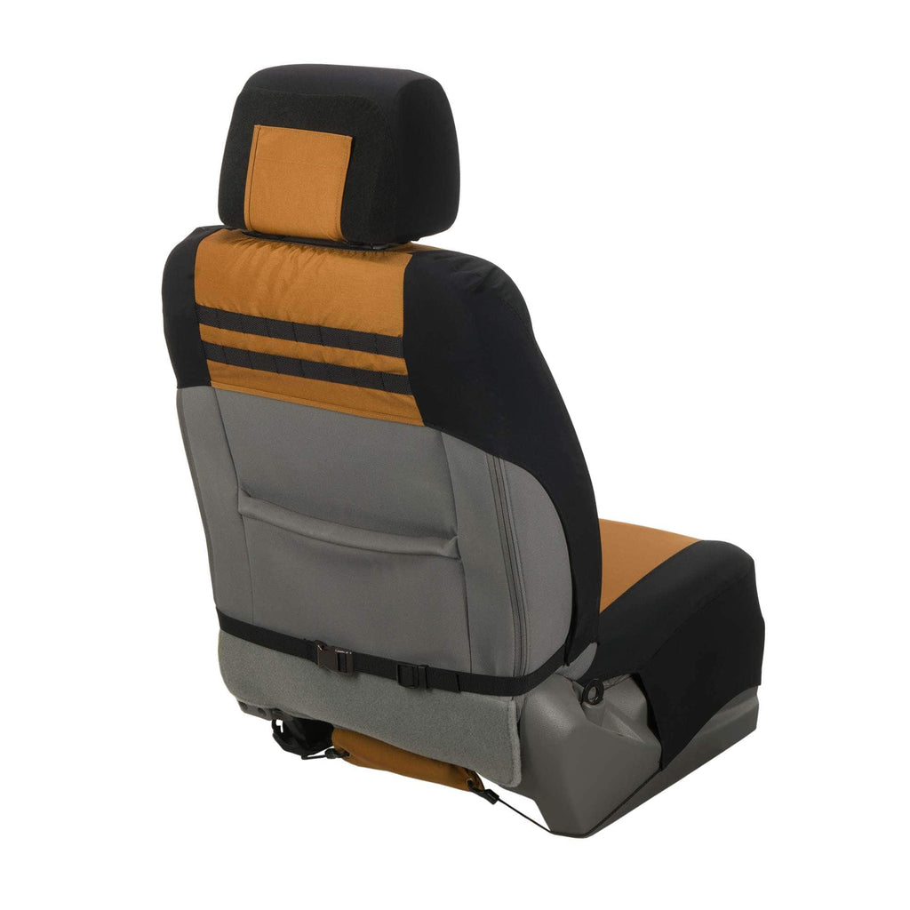 Universal fitted nylon duck bucket
seat cover