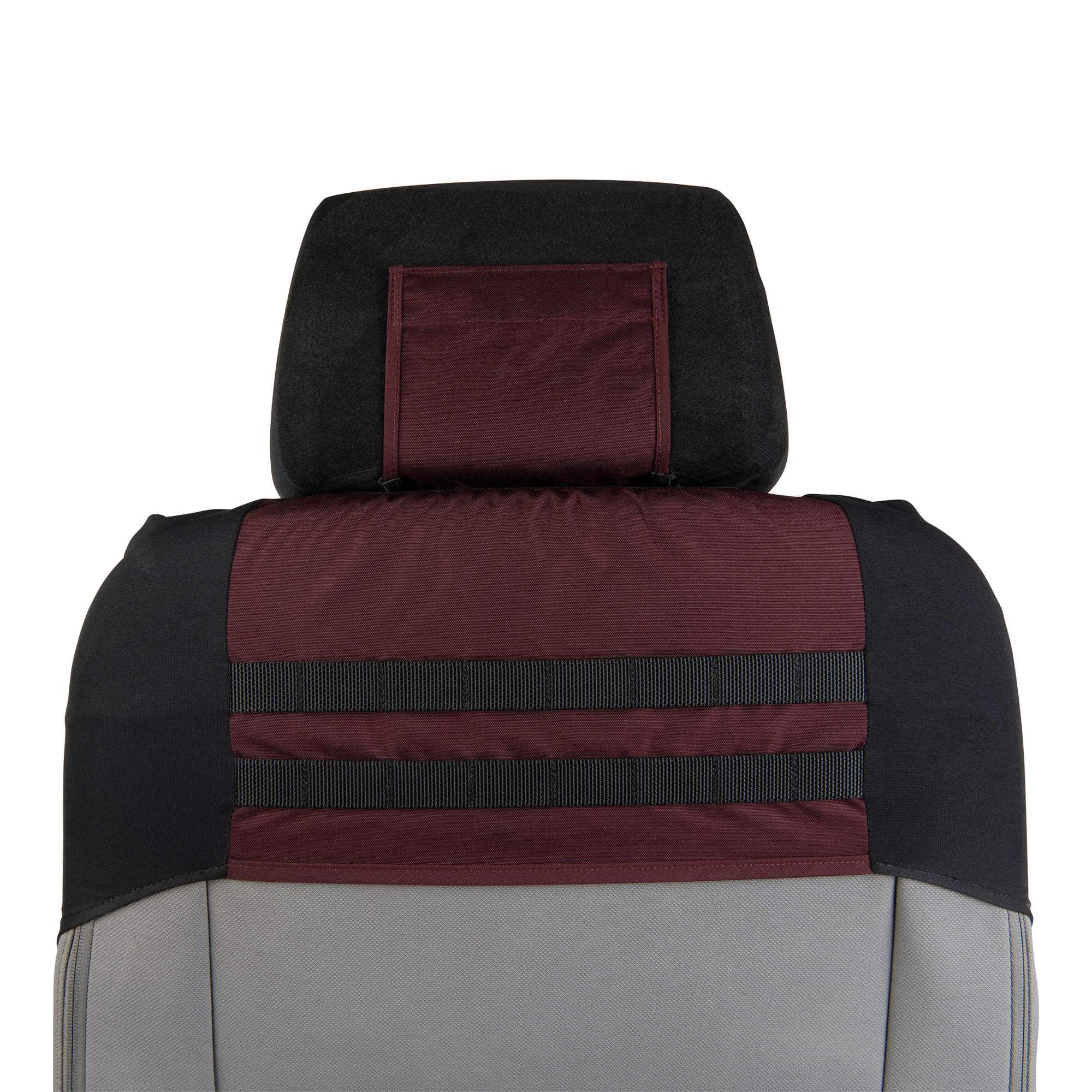 Universal fitted nylon duck bucket
seat cover