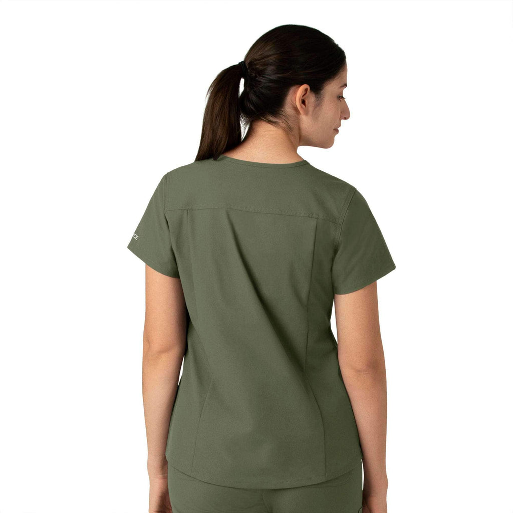 Women's force essentials v-neck scrub top