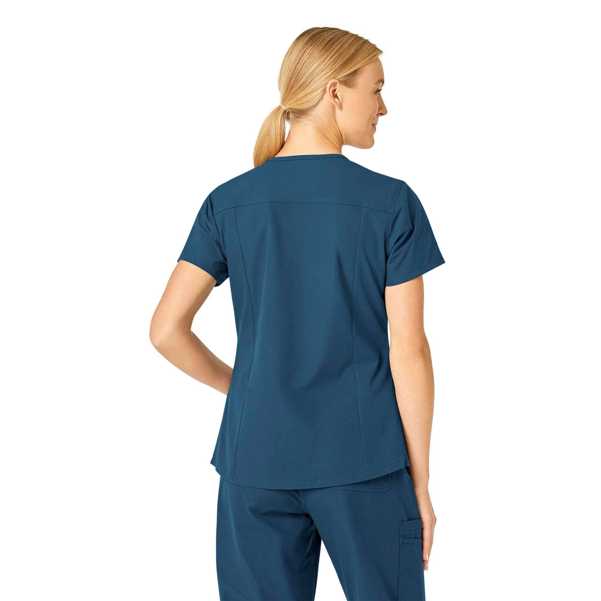 Women's force essentials v-neck scrub top