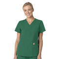 Women's force essentials v-neck scrub top