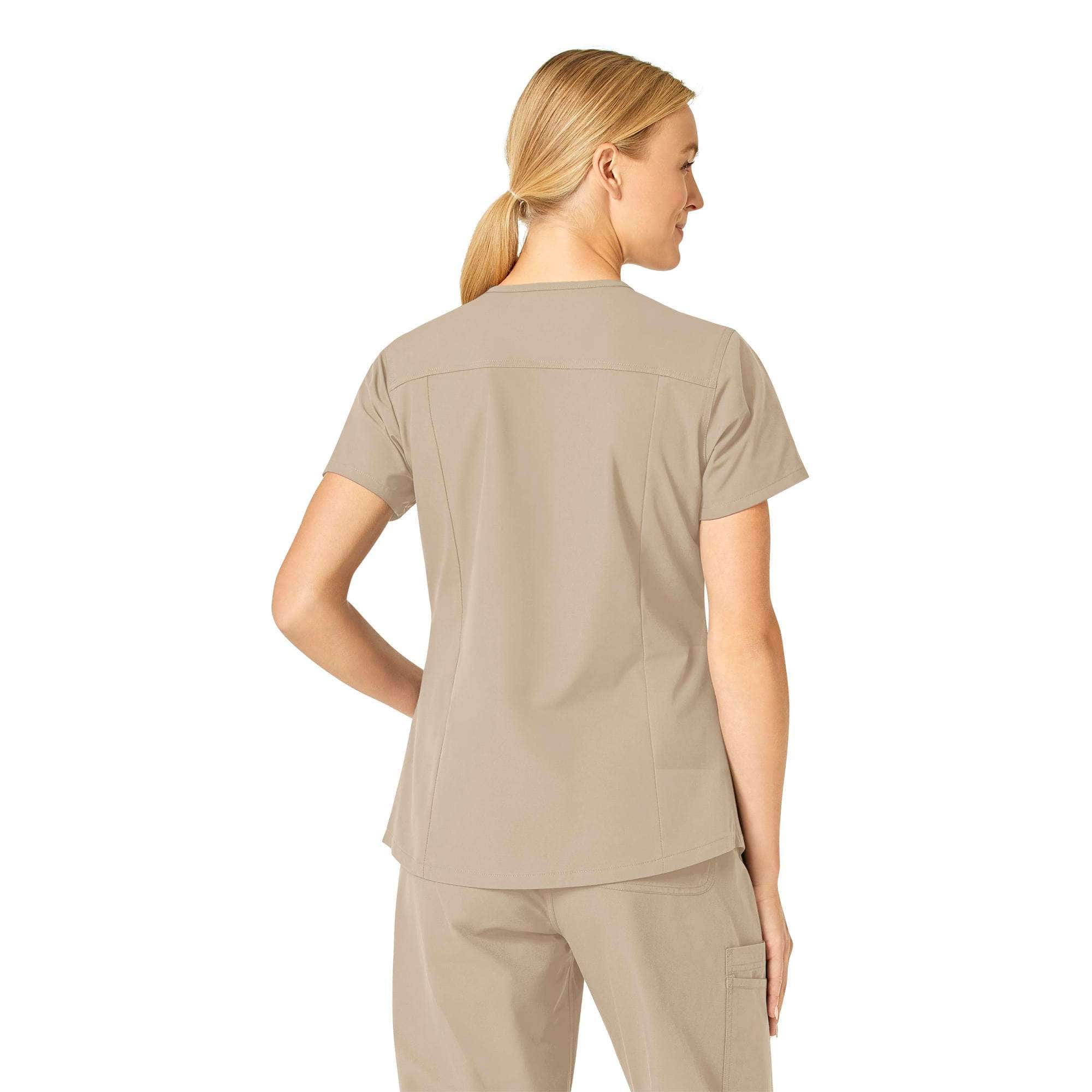 Women's force essentials v-neck scrub top