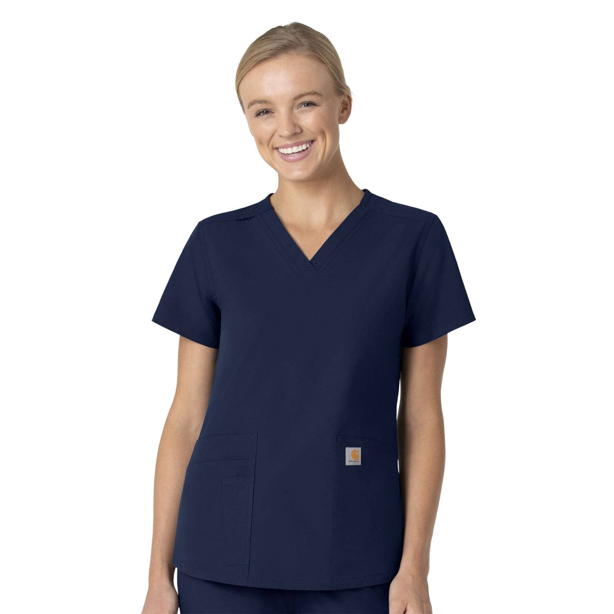 Women's force essentials v-neck scrub top