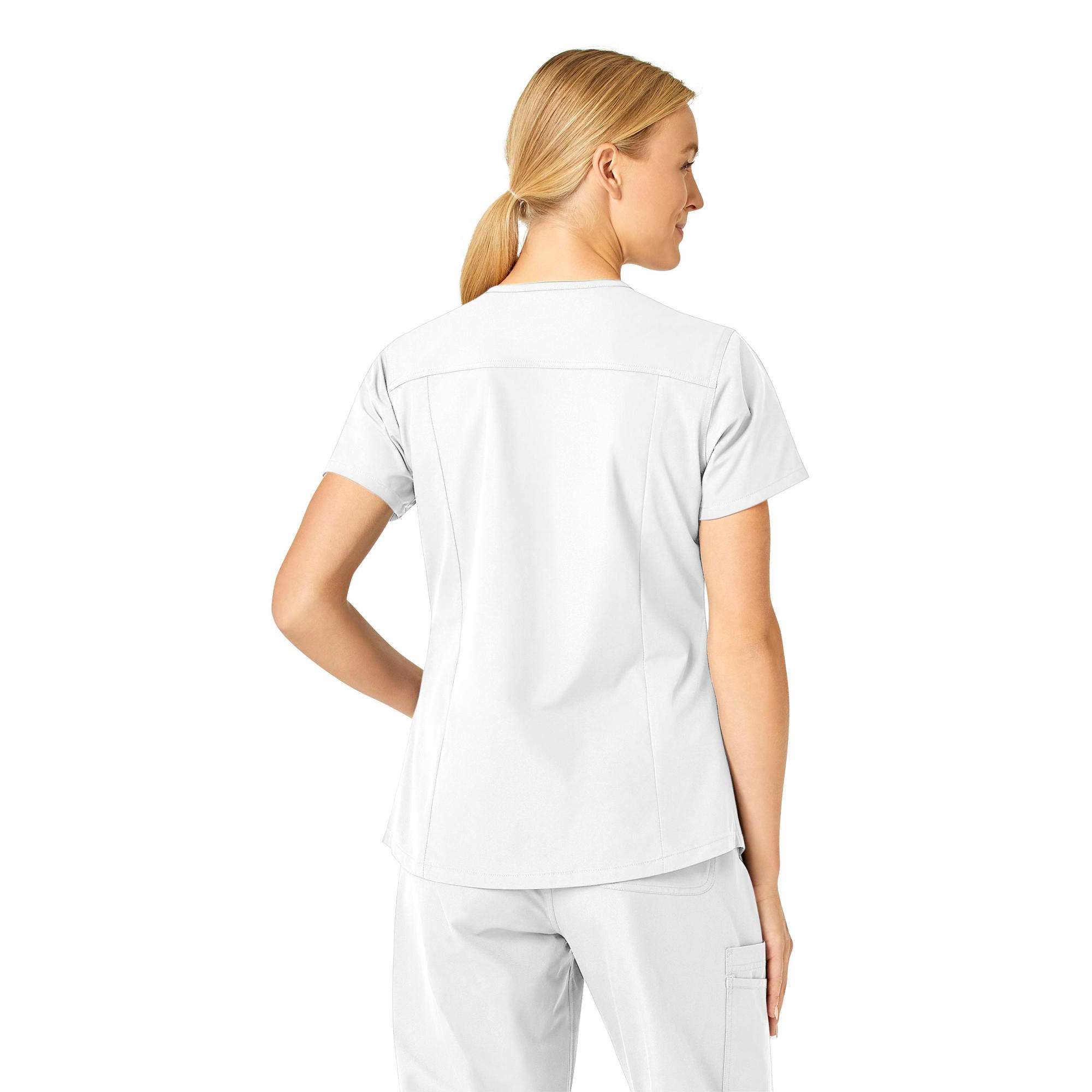 Women's force essentials v-neck scrub top