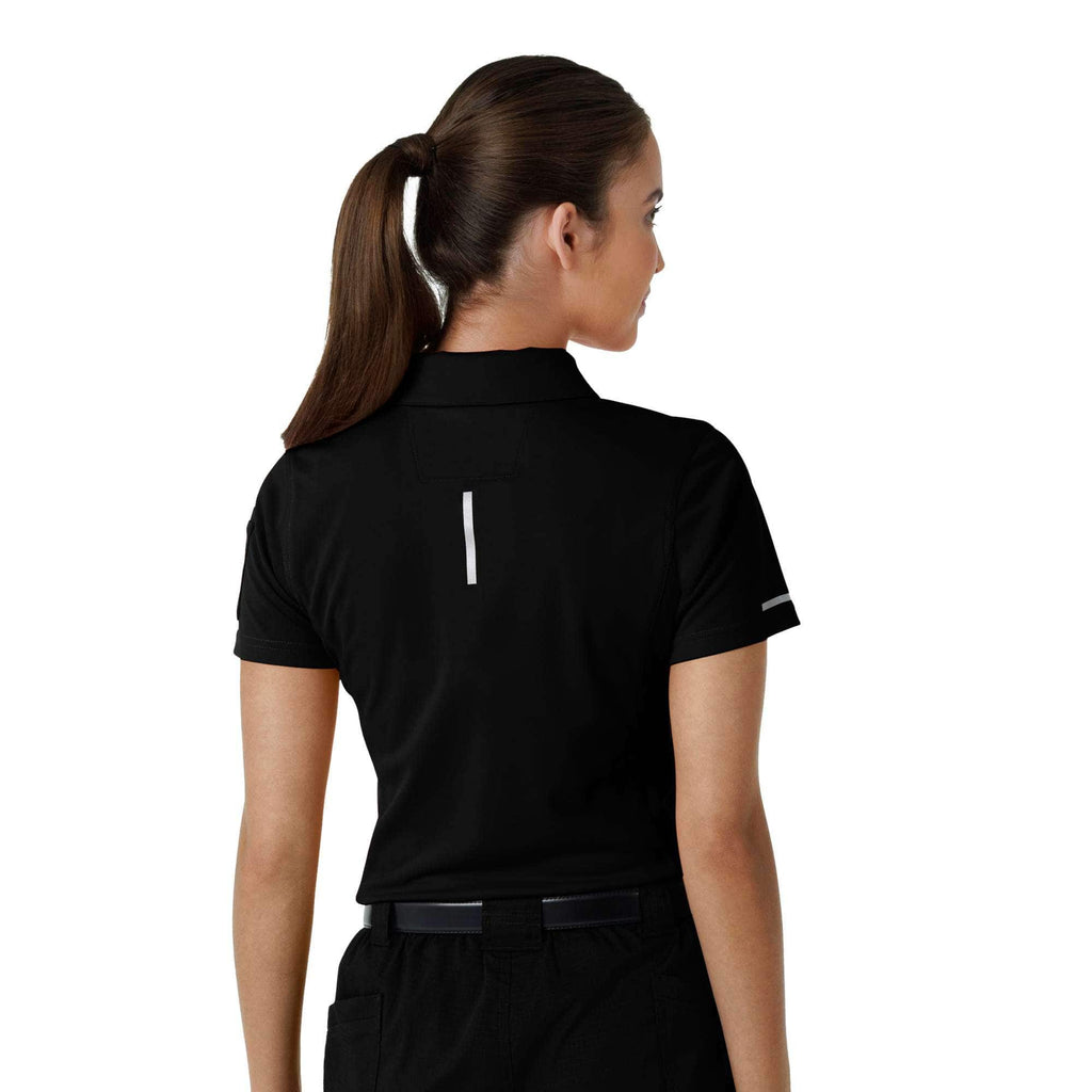 Women's rugged flex® rscu lightweight short sleeve polo scrub top