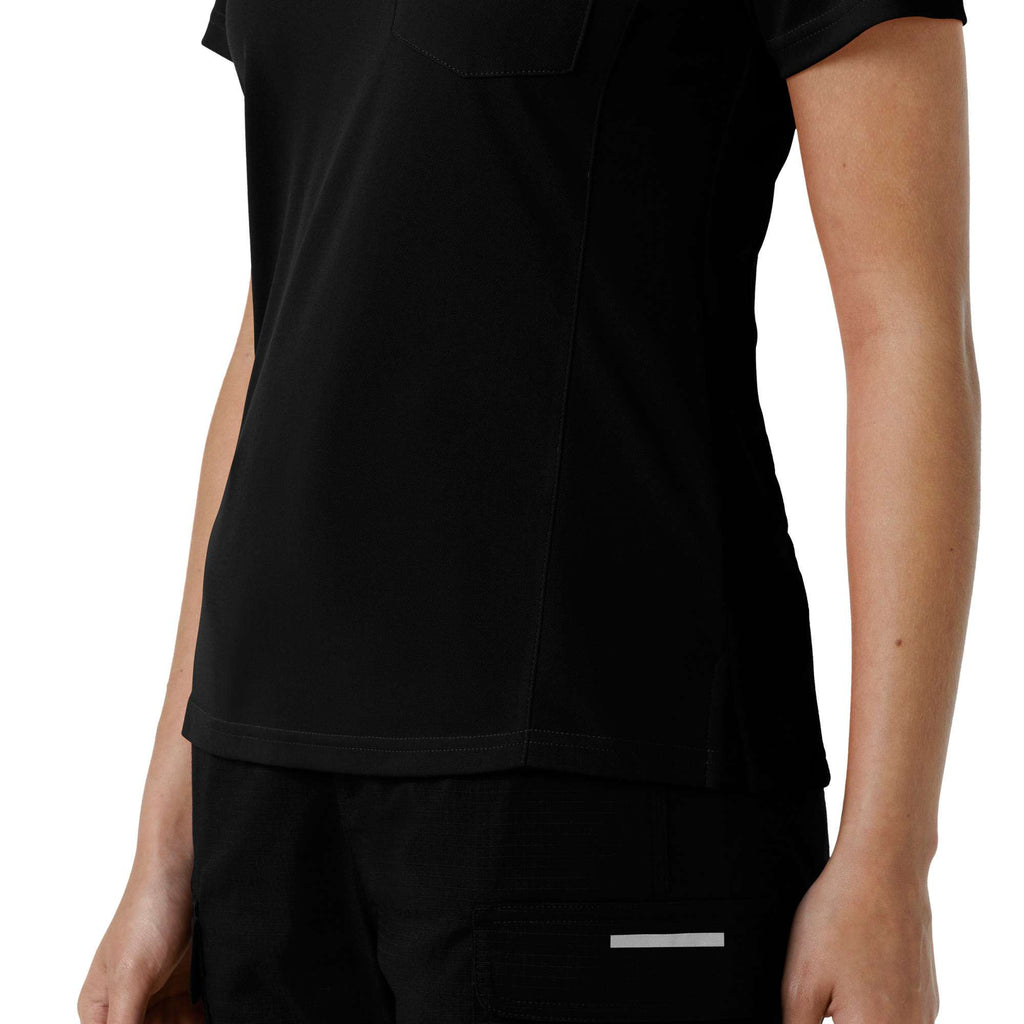 Women's rugged flex® rscu lightweight short sleeve polo scrub top