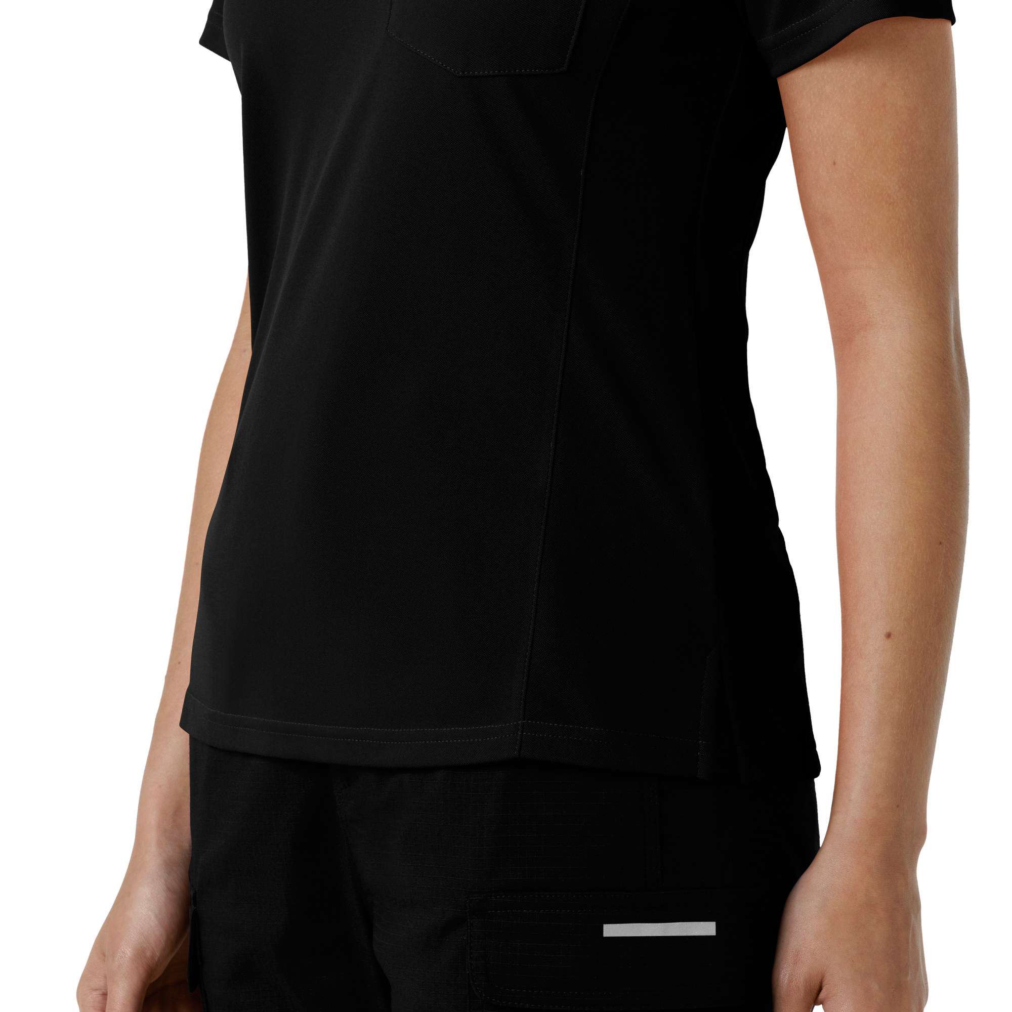 Women's rugged flex® rscu lightweight short sleeve polo scrub top