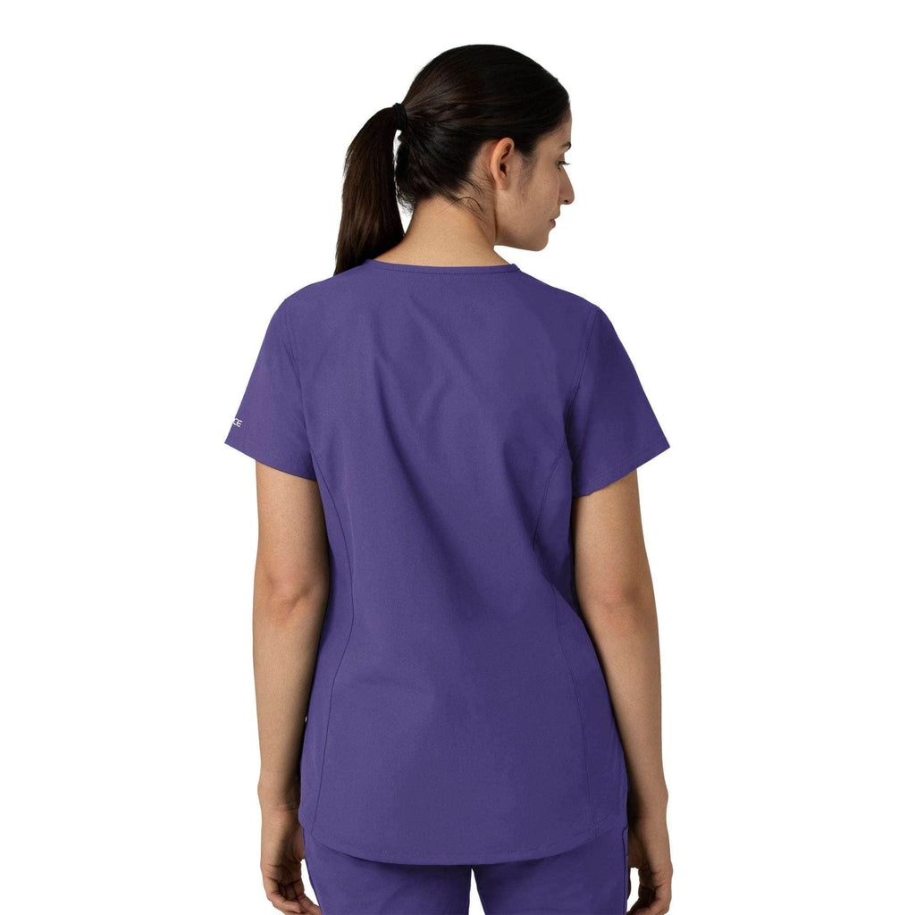 Women's force essentials notch neck tunic scrub top