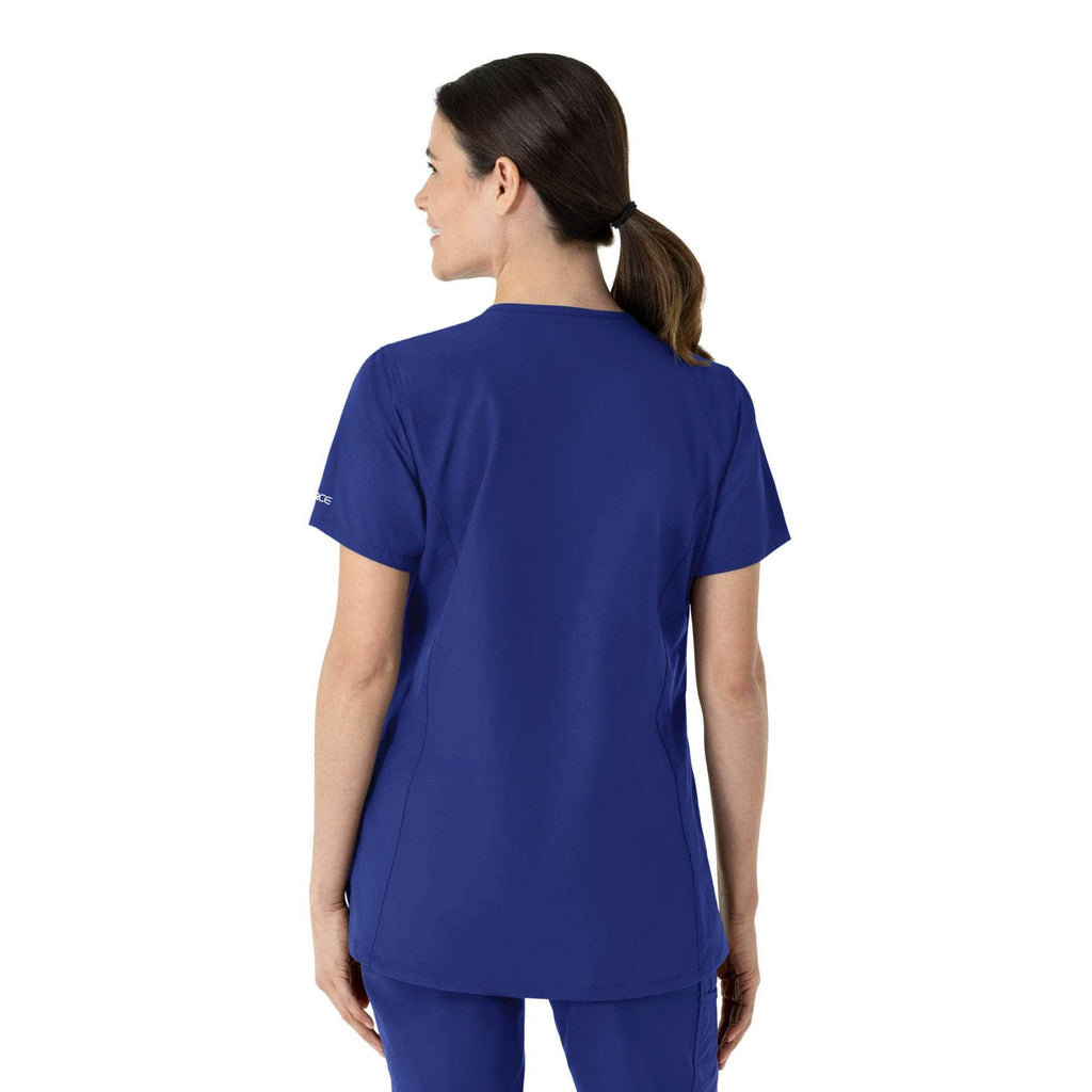 Women's force essentials notch neck tunic scrub top