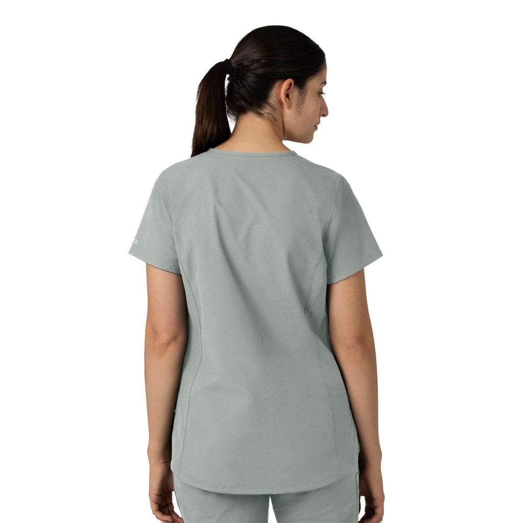 Women's force essentials notch neck tunic scrub top