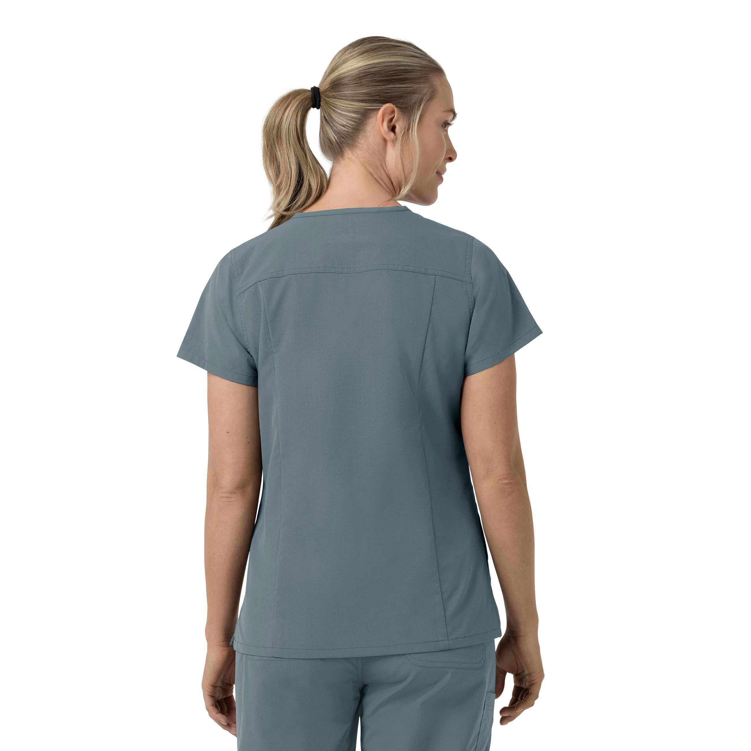 Women's rugged flex fld v-neck scrub top