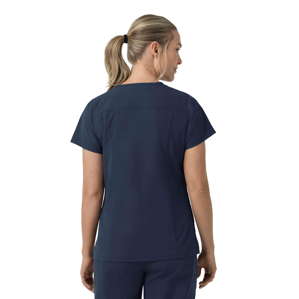 Women's rugged flex fld v-neck scrub top