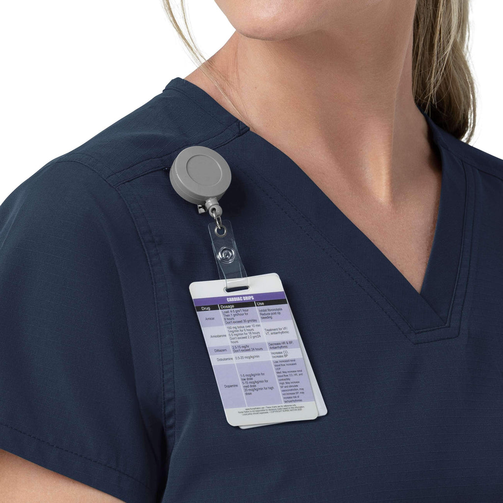 Women's rugged flex fld v-neck scrub top