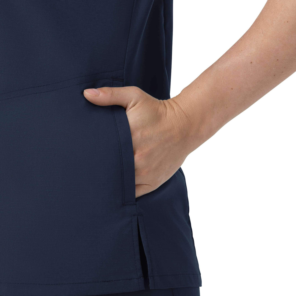 Women's rugged flex fld v-neck scrub top