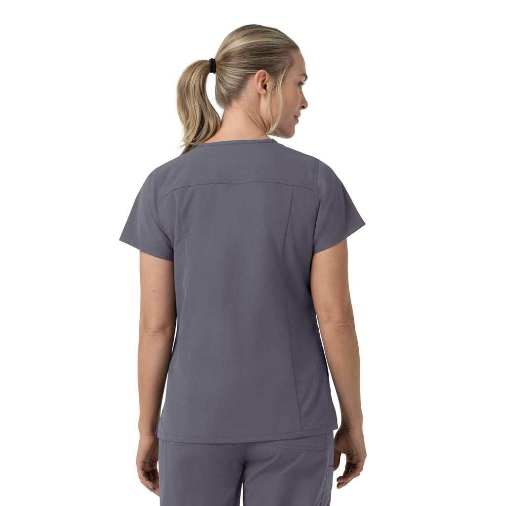 Women's rugged flex fld v-neck scrub top