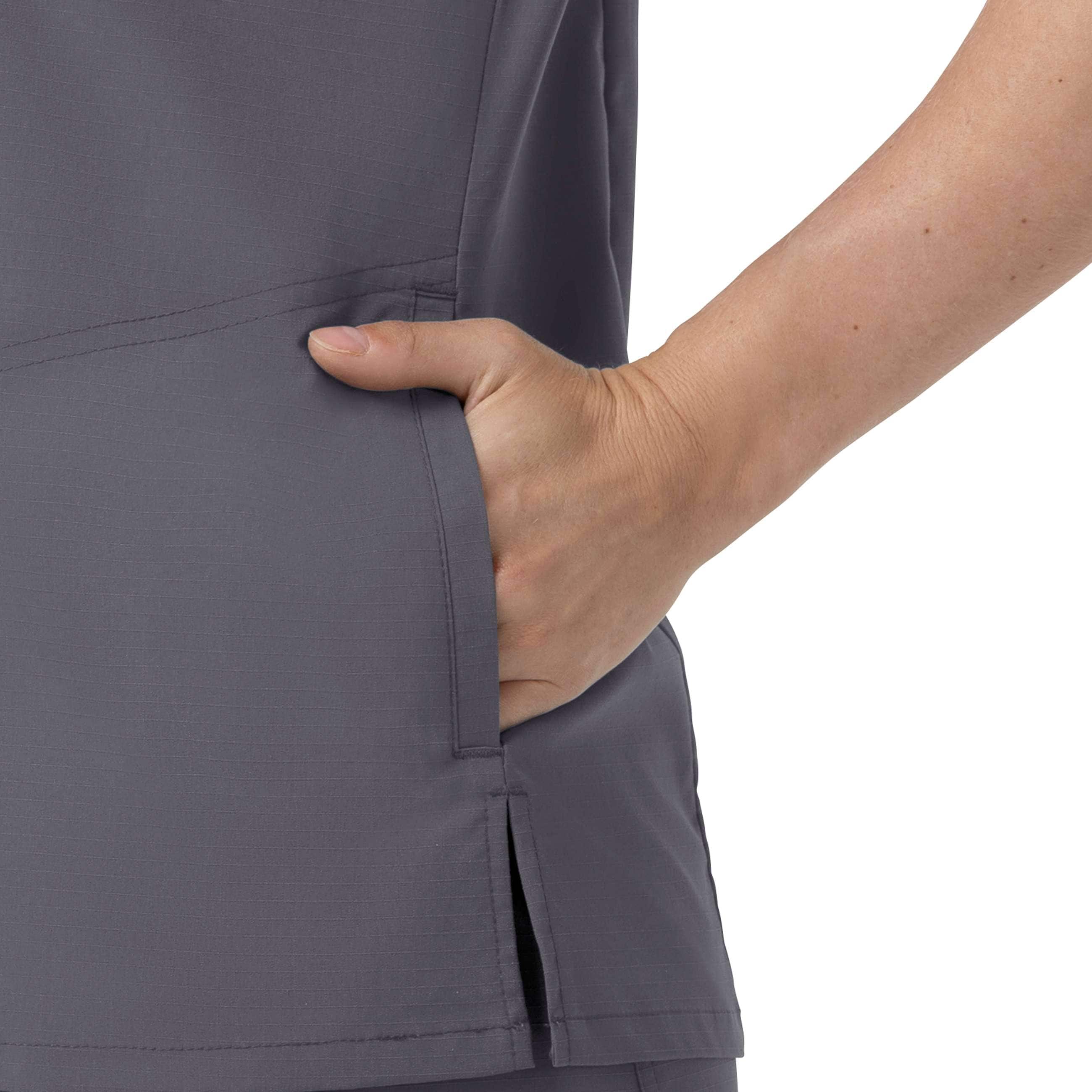 Women's rugged flex fld v-neck scrub top