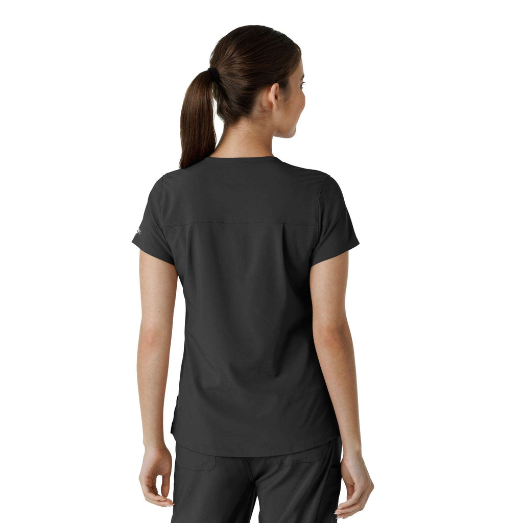 Women's force cross-flex  tuck-in scrub top