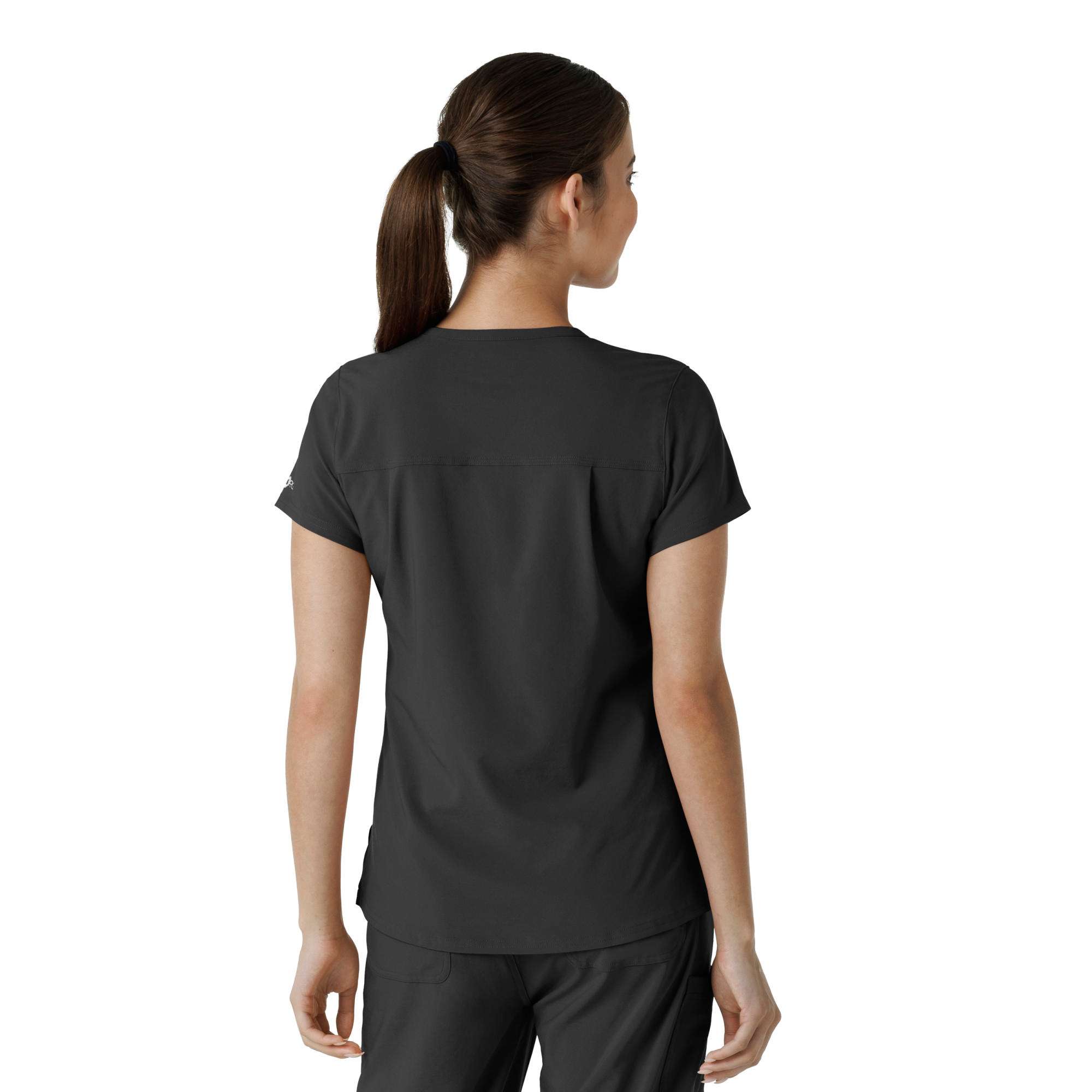 Women's force cross-flex  tuck-in scrub top