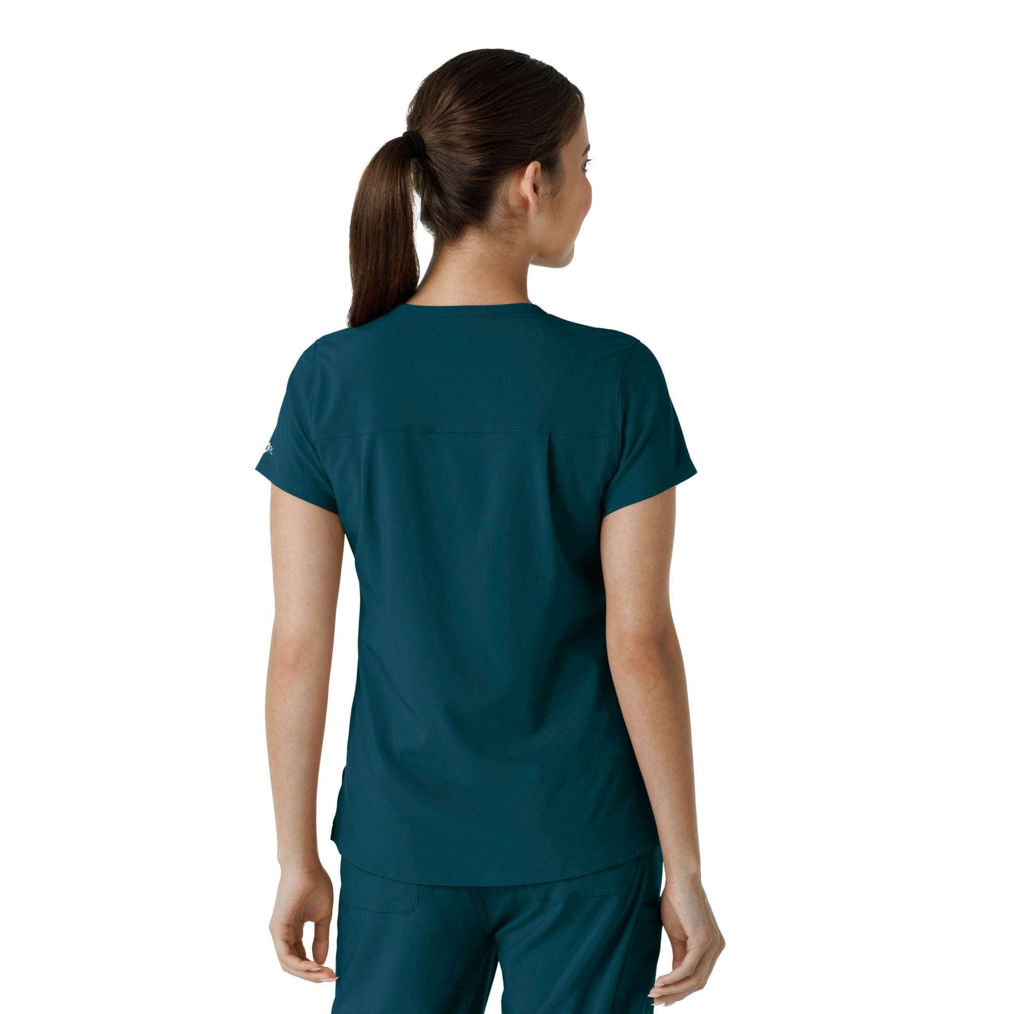 Women's force cross-flex  tuck-in scrub top
