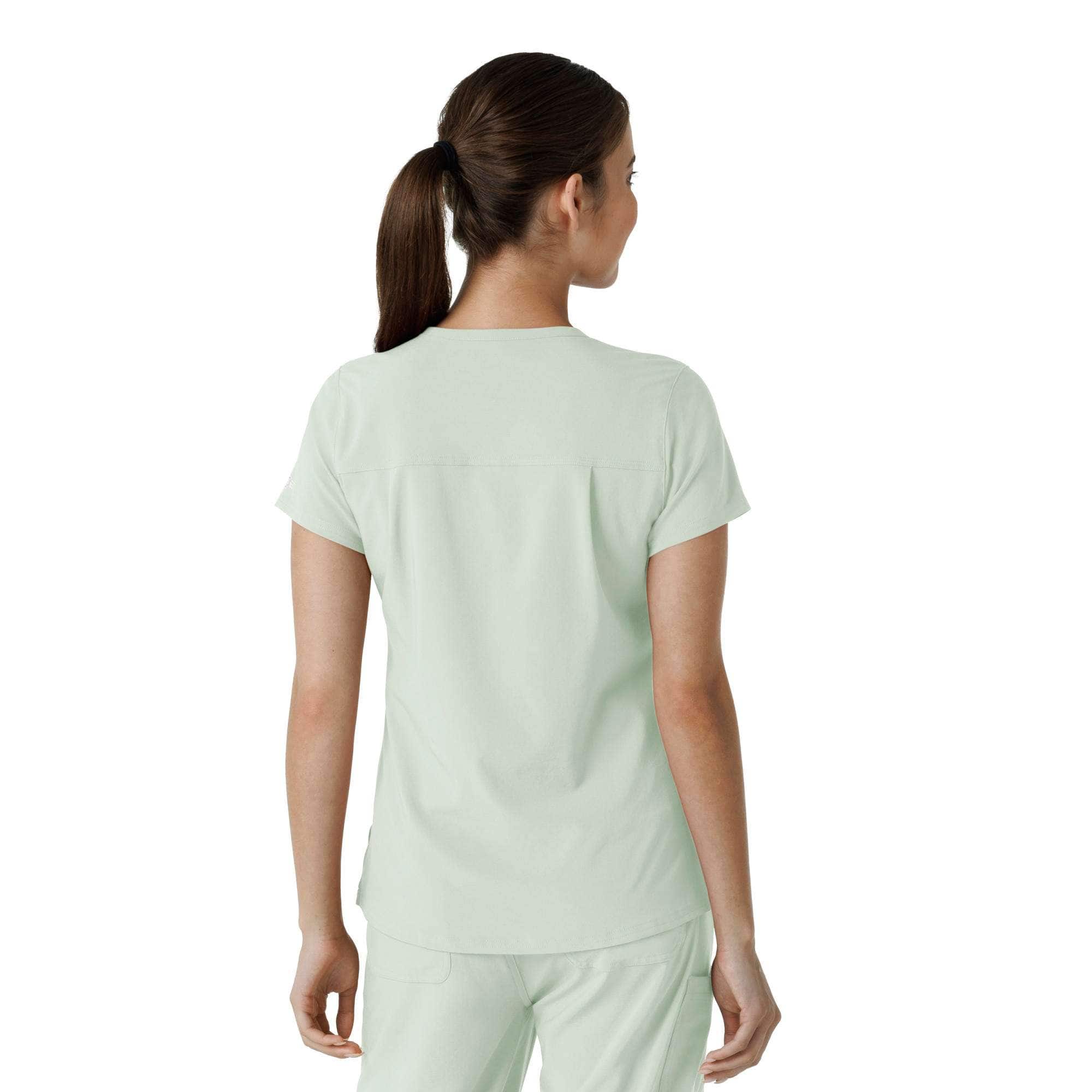 Women's force cross-flex  tuck-in scrub top
