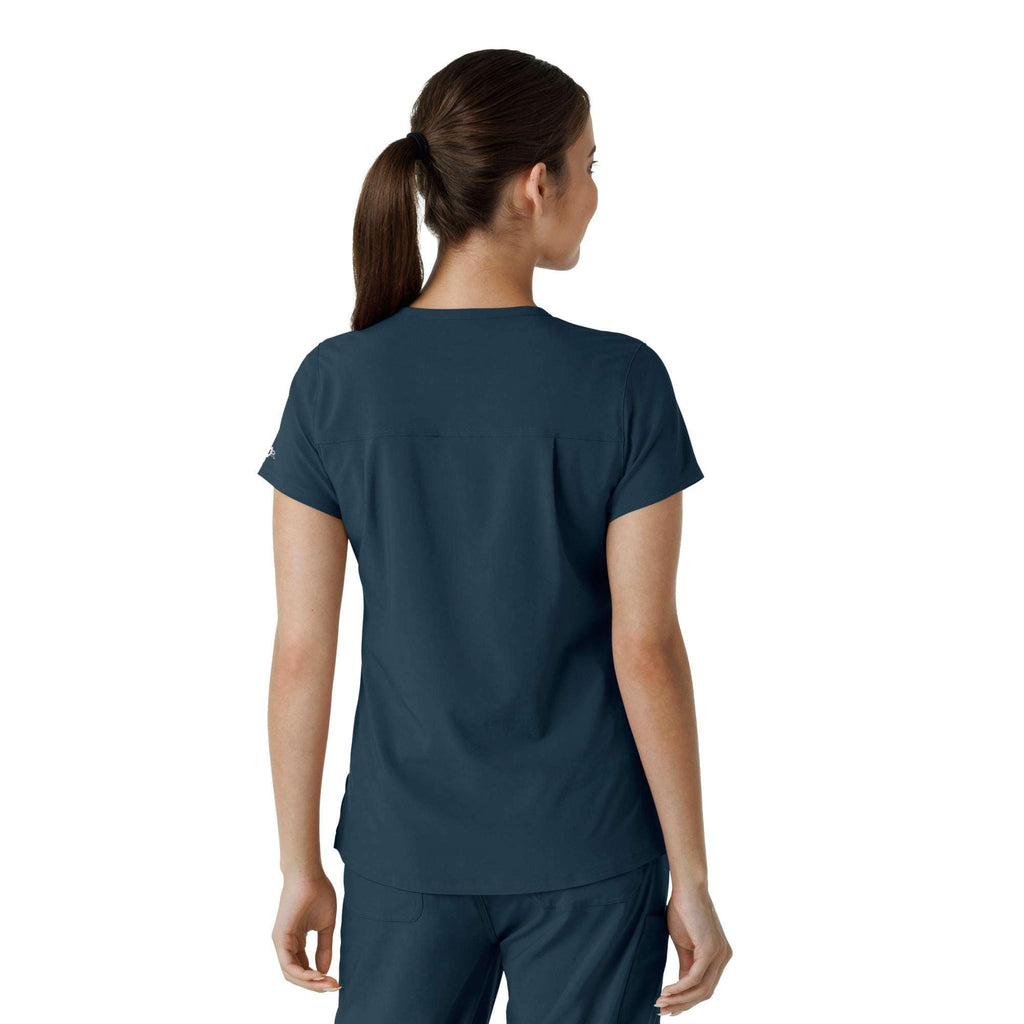 Women's force cross-flex  tuck-in scrub top