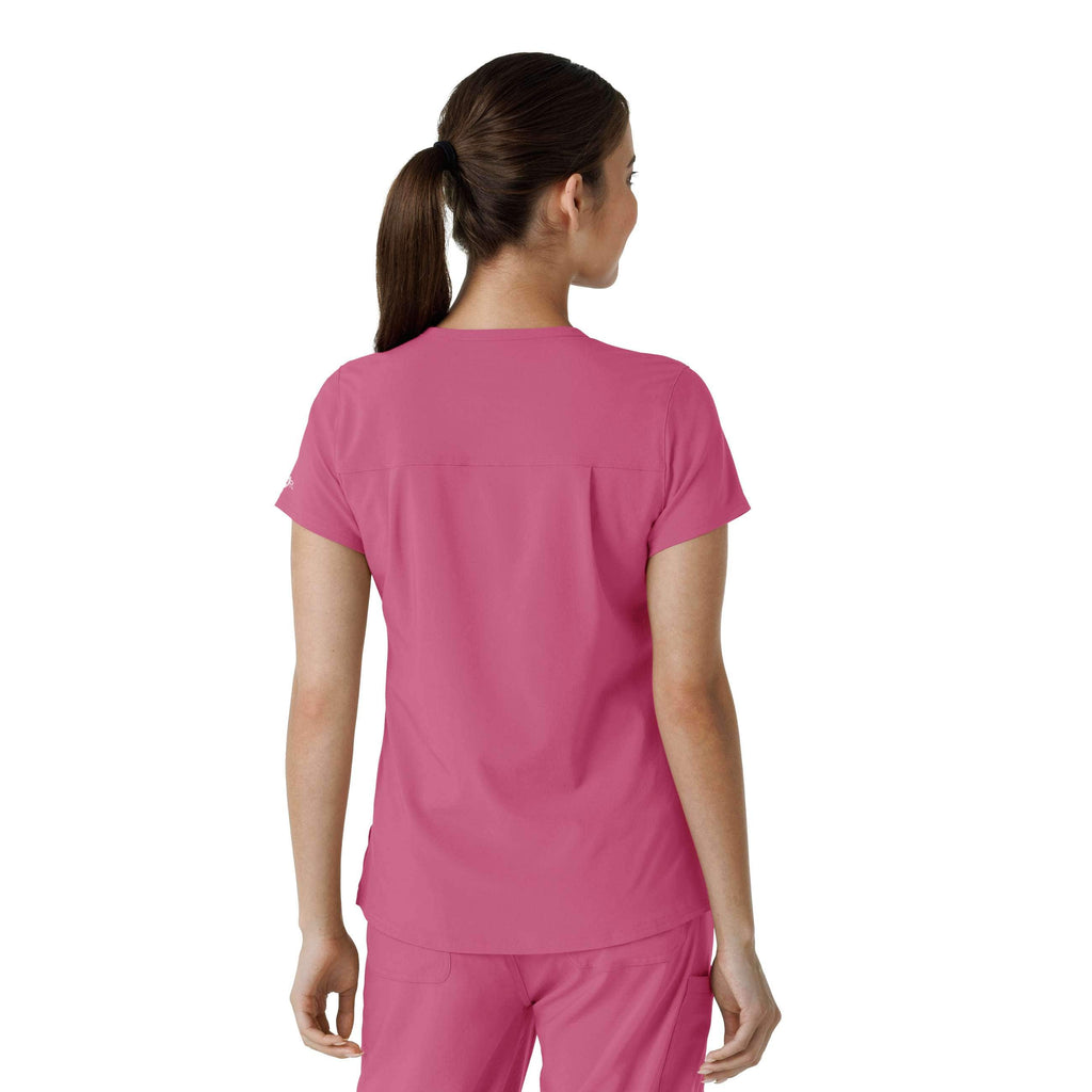 Women's force cross-flex  tuck-in scrub top
