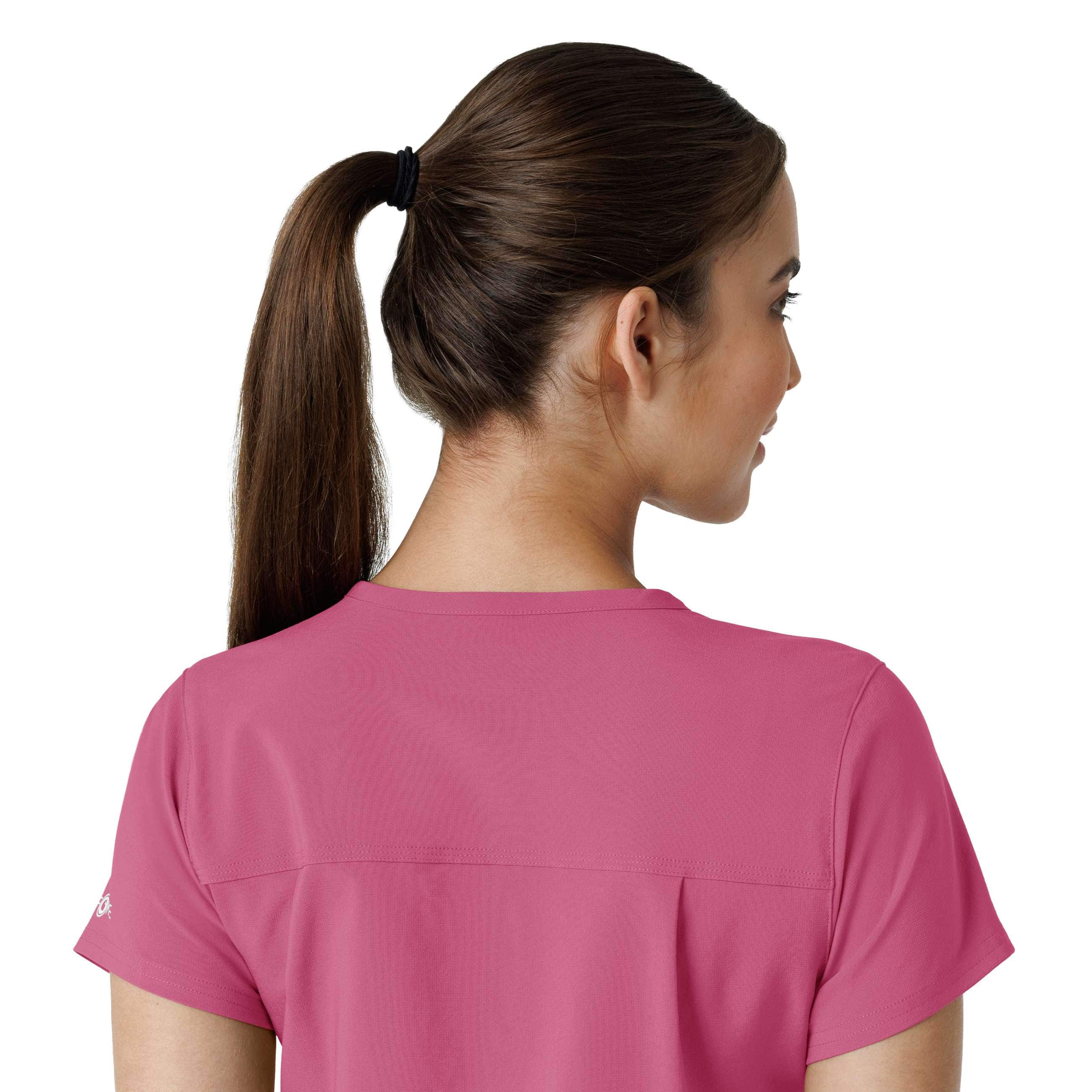 Women's force cross-flex  tuck-in scrub top