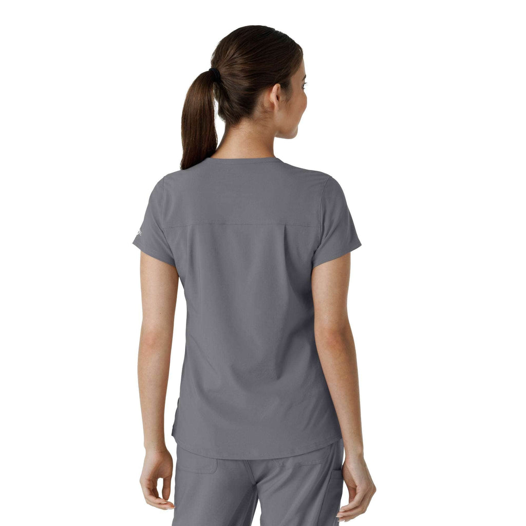 Women's force cross-flex  tuck-in scrub top
