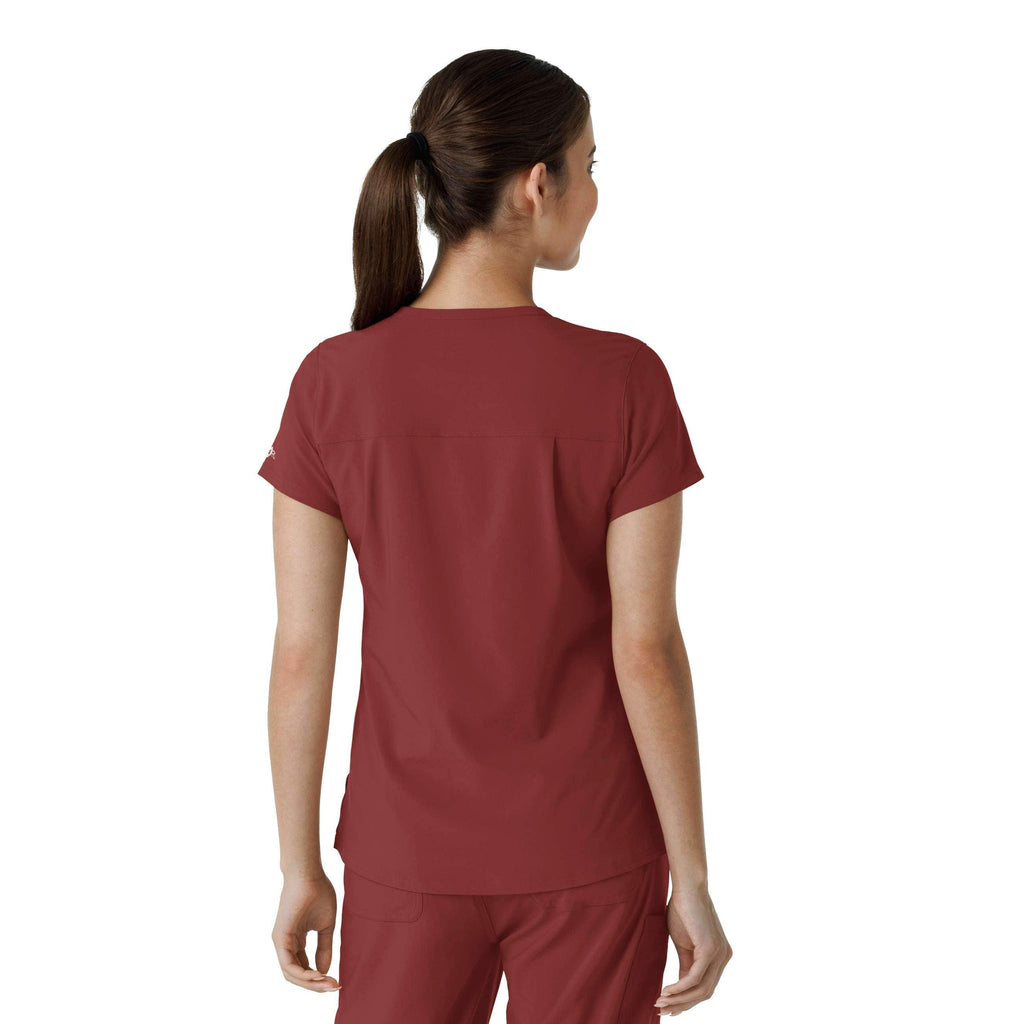 Women's force cross-flex  tuck-in scrub top