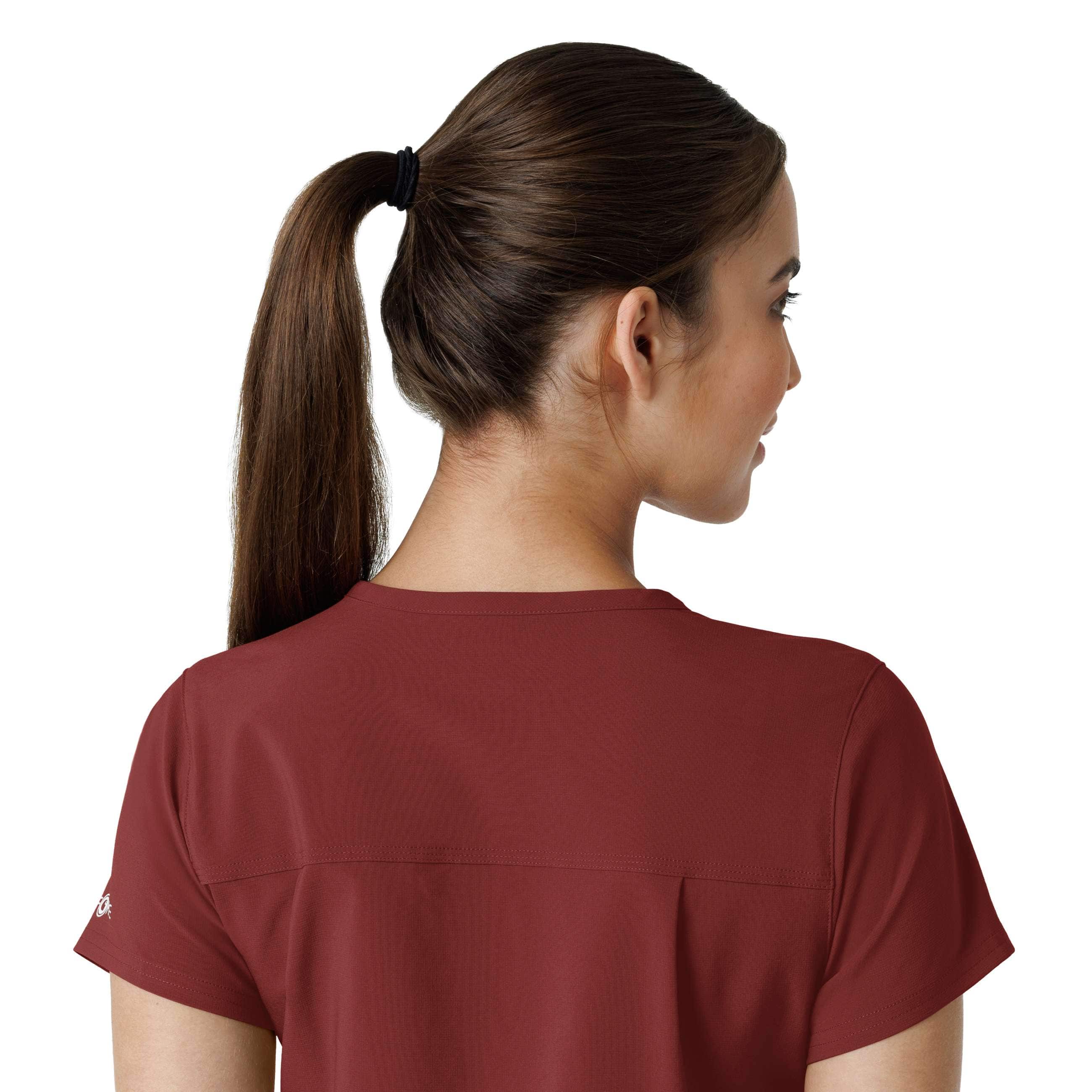Women's force cross-flex  tuck-in scrub top