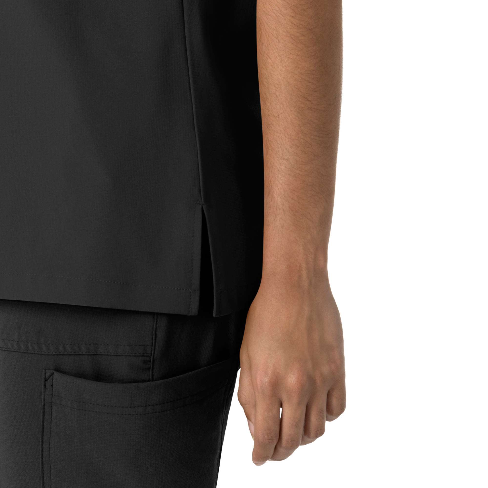 Women's force cross-flex crew neck scrub top
