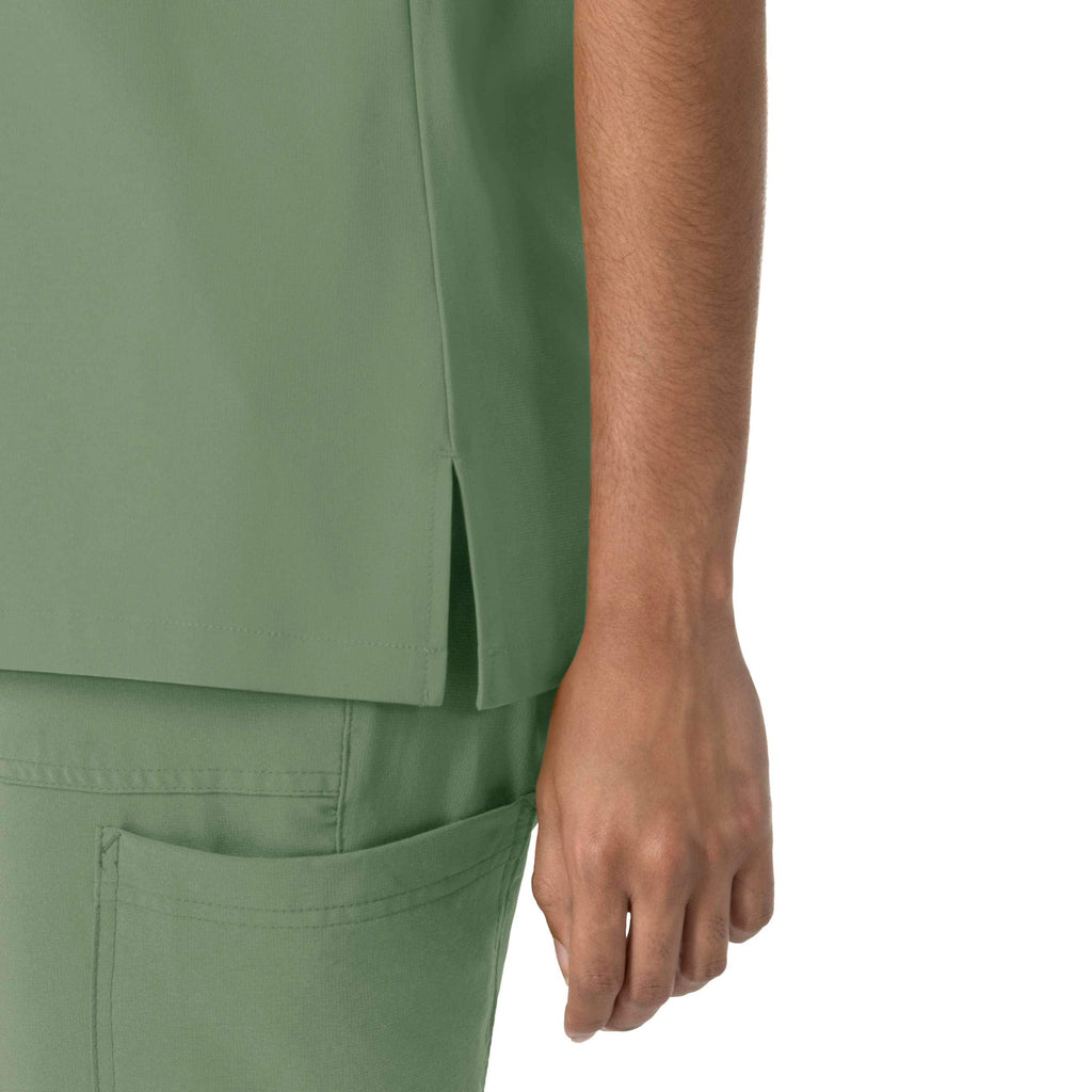 Women's force cross-flex crew neck scrub top