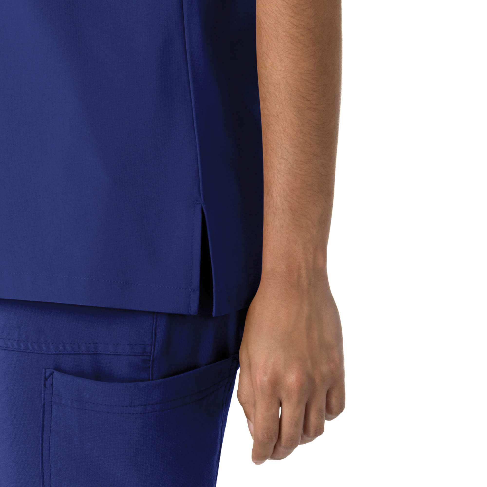 Women's force cross-flex crew neck scrub top
