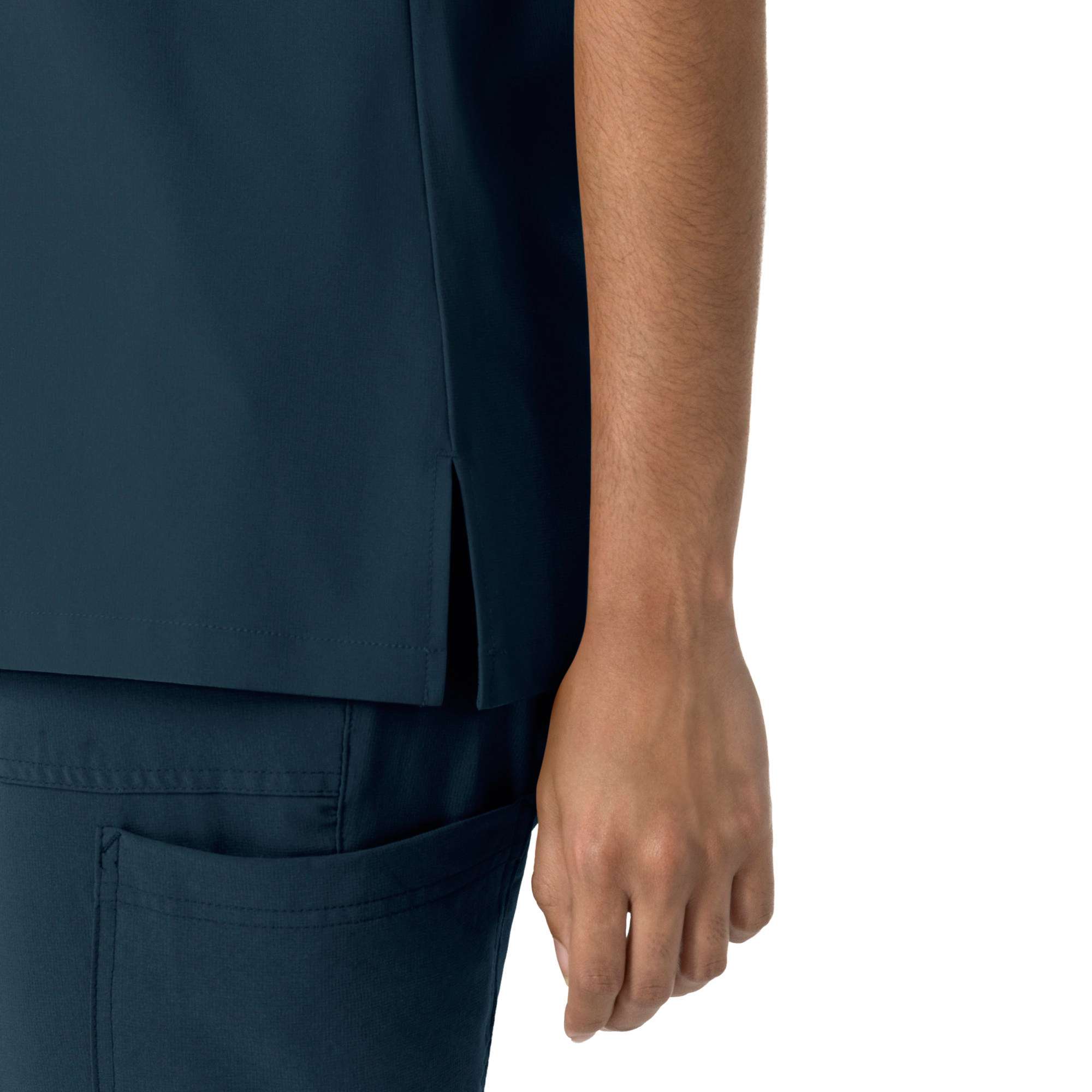 Women's force cross-flex crew neck scrub top