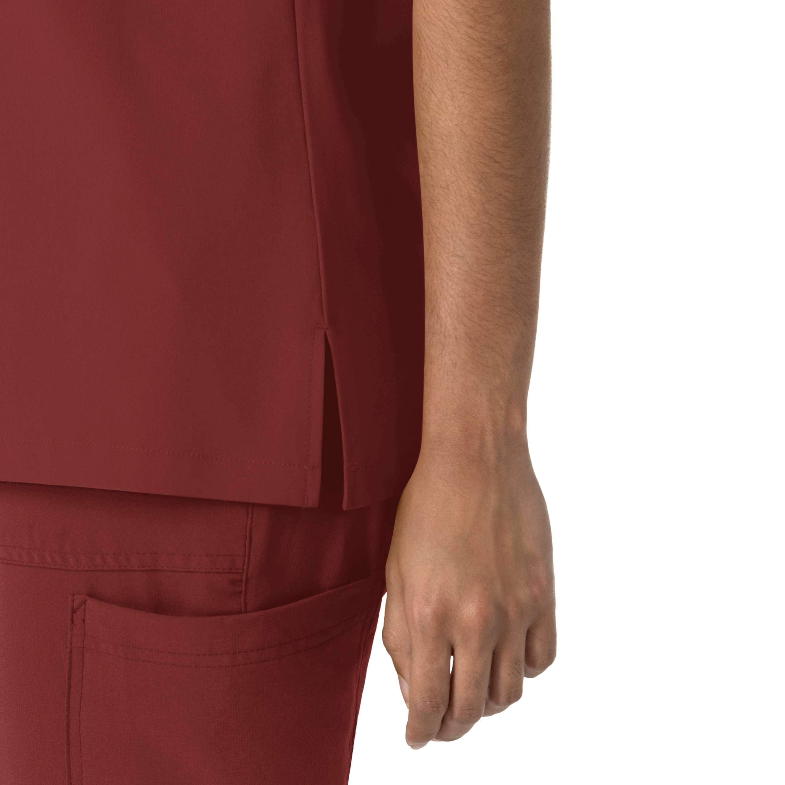 Women's force cross-flex crew neck scrub top