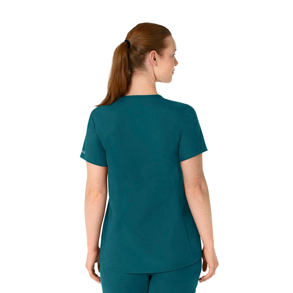 Women's force essentials henley maternity scrub top