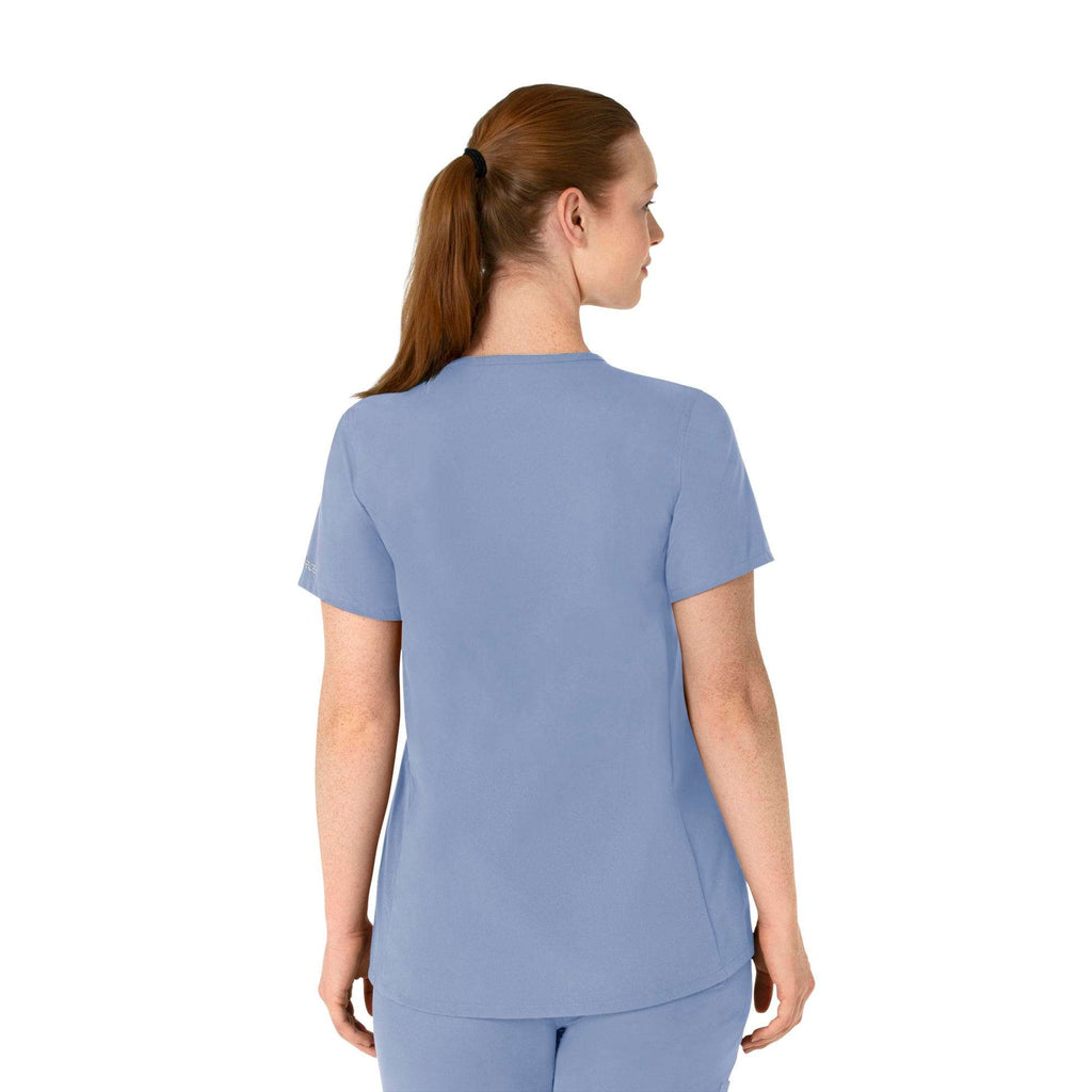 Women's force essentials henley maternity scrub top