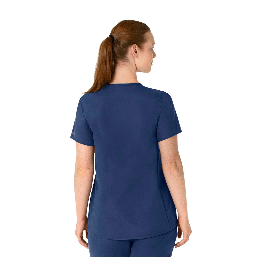 Women's force essentials henley maternity scrub top
