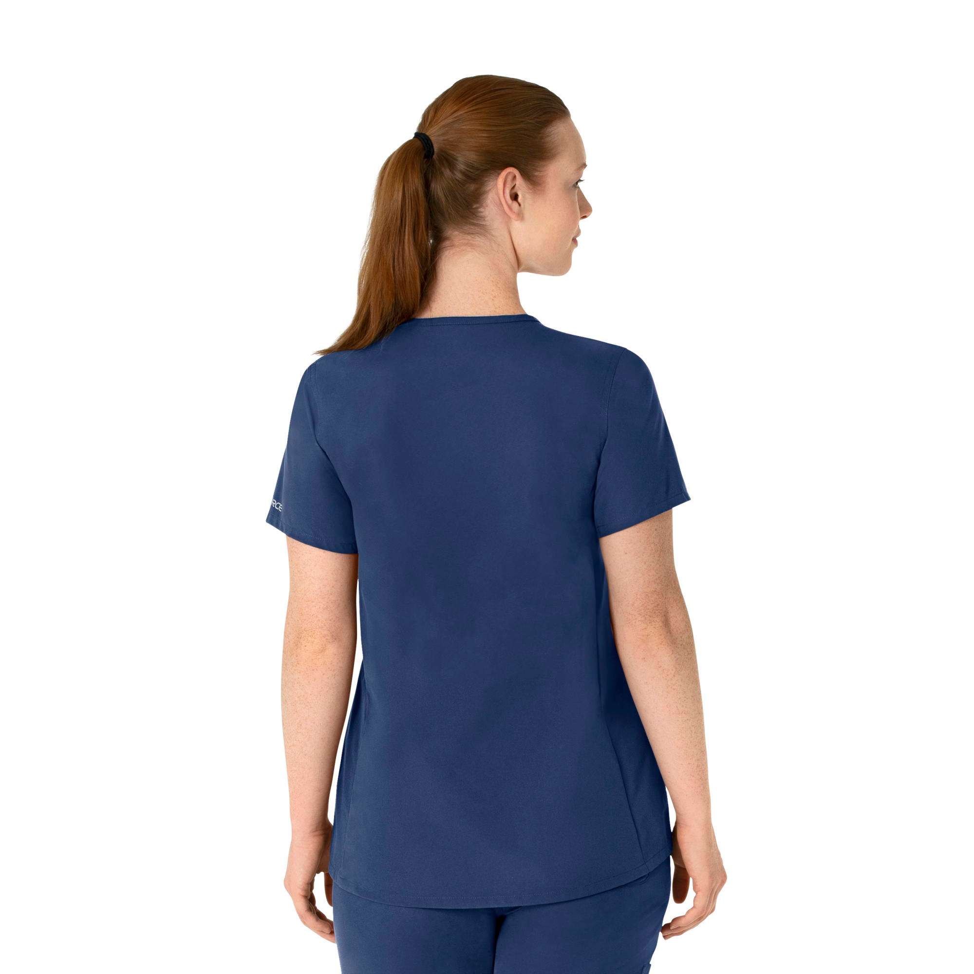 Women's force essentials henley maternity scrub top